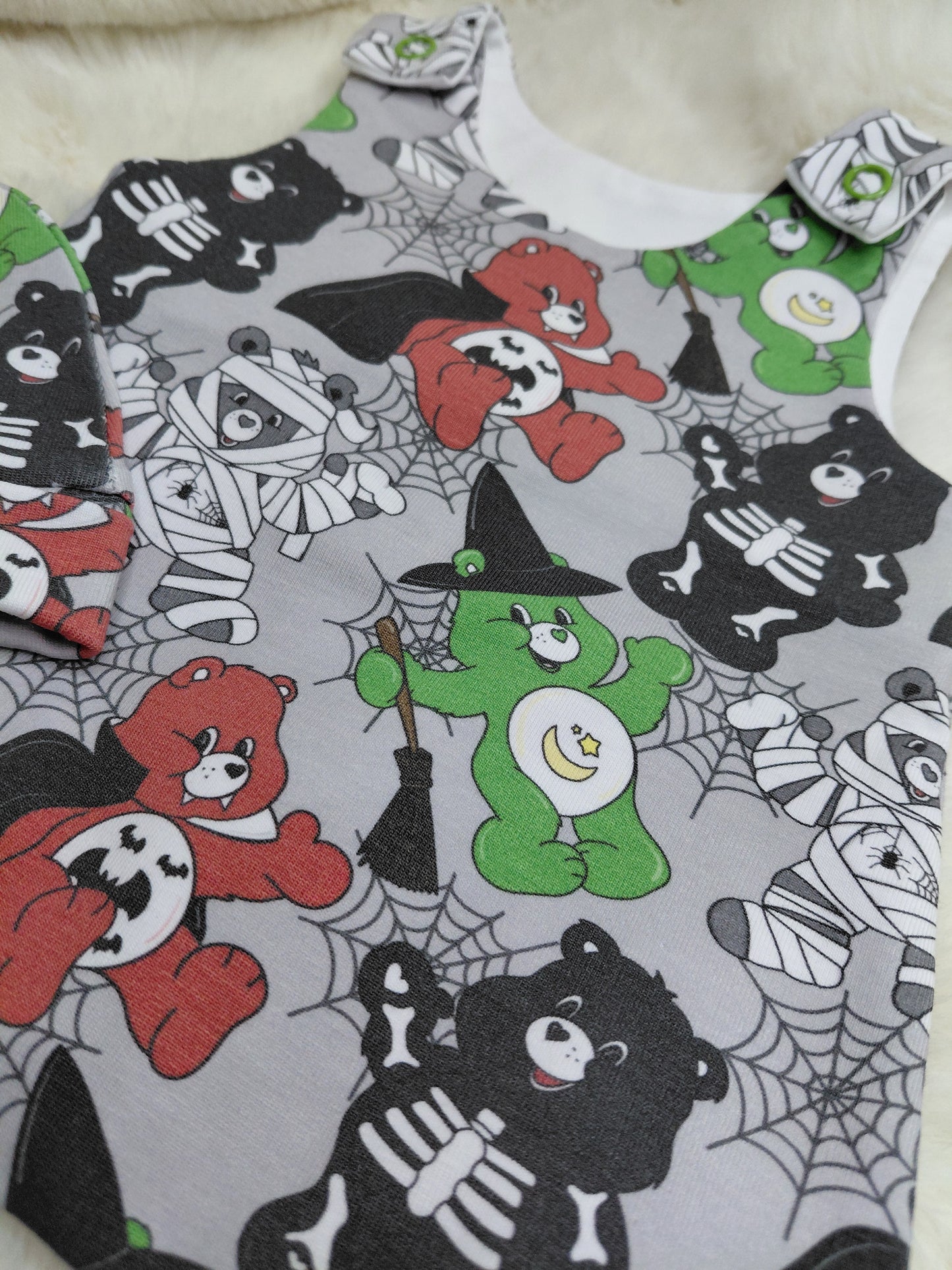 14-15inch Scare bears Hareem Romper and beanie