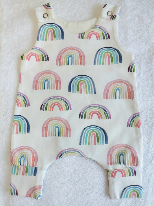 16-17 inch Rainbow Hareem Romper