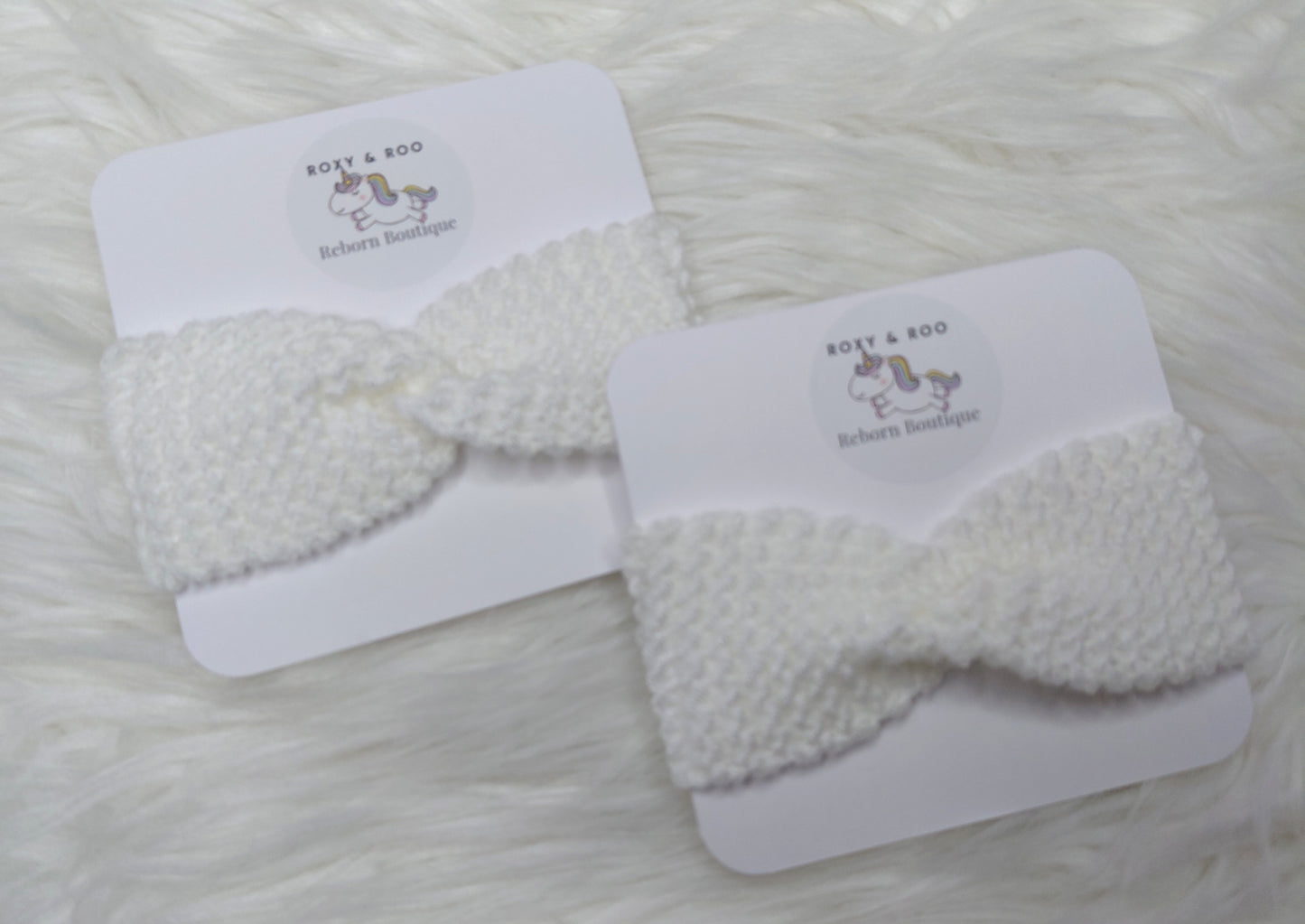 12-13inch Handknitted twisted headbands