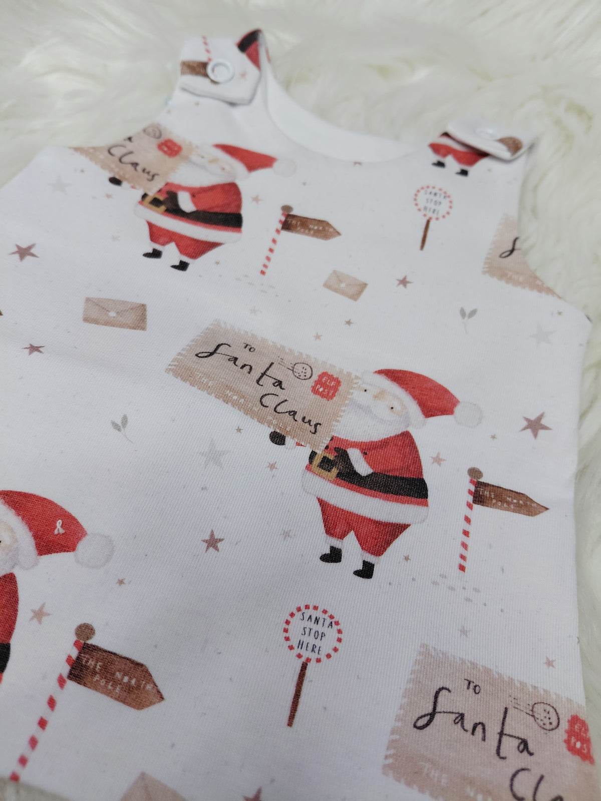 16-17 inch santa Hareem Romper