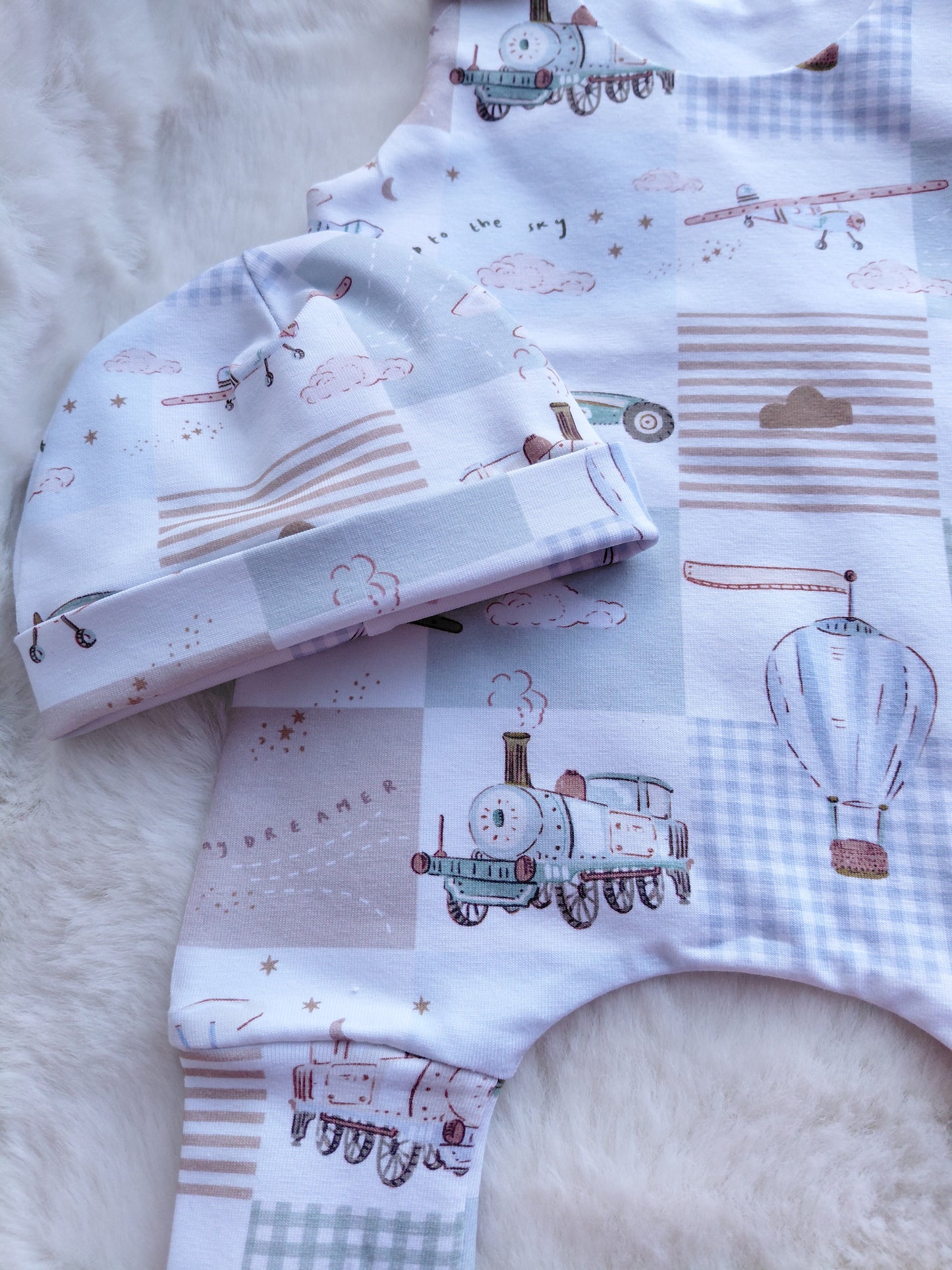 16-17 inch  Hareem Romper & beanie