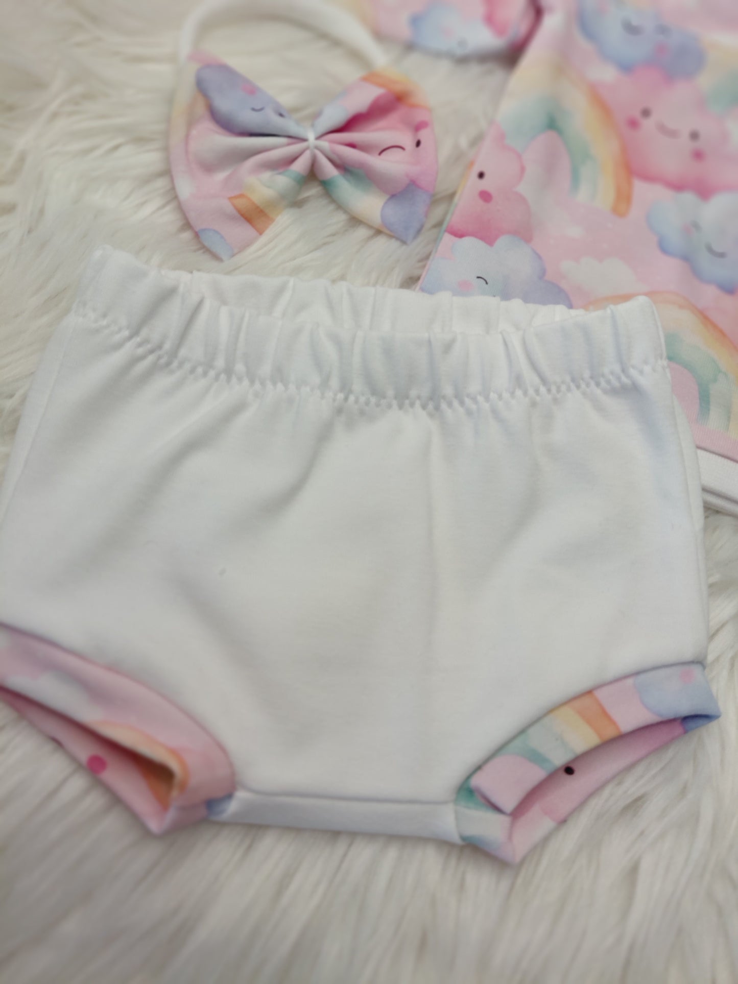 18-19inch Wrap top and shorts