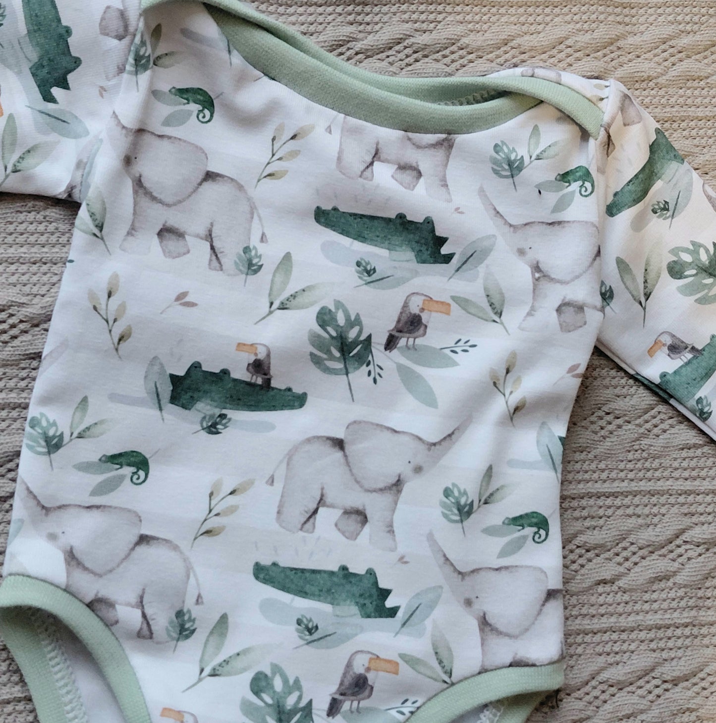 16-17 inch Ele & croc bodysuit