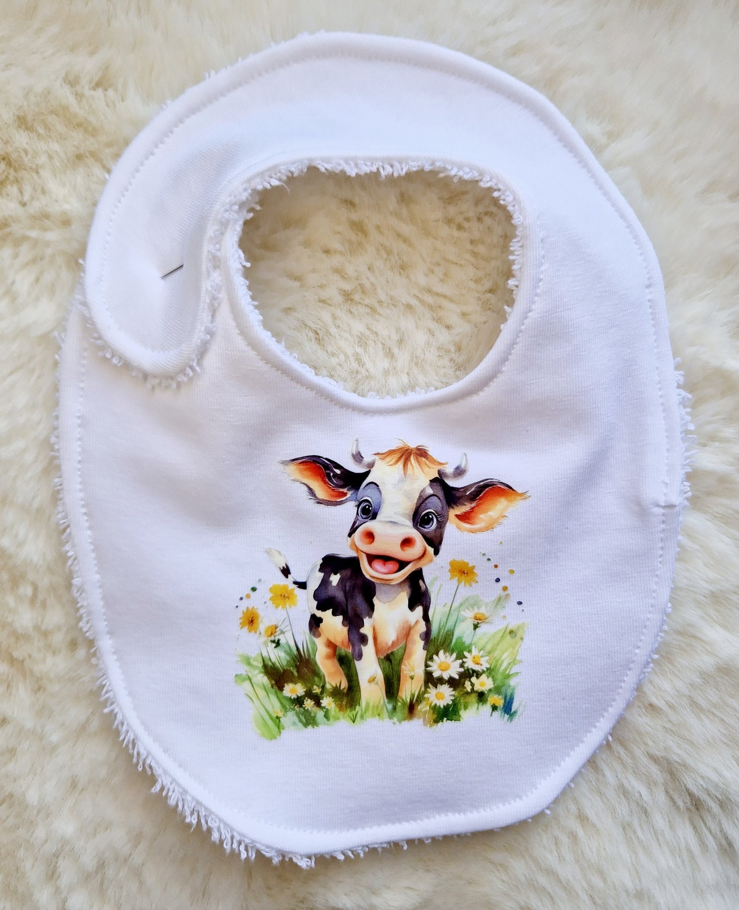 Side fastening bib Preemie/Newborn