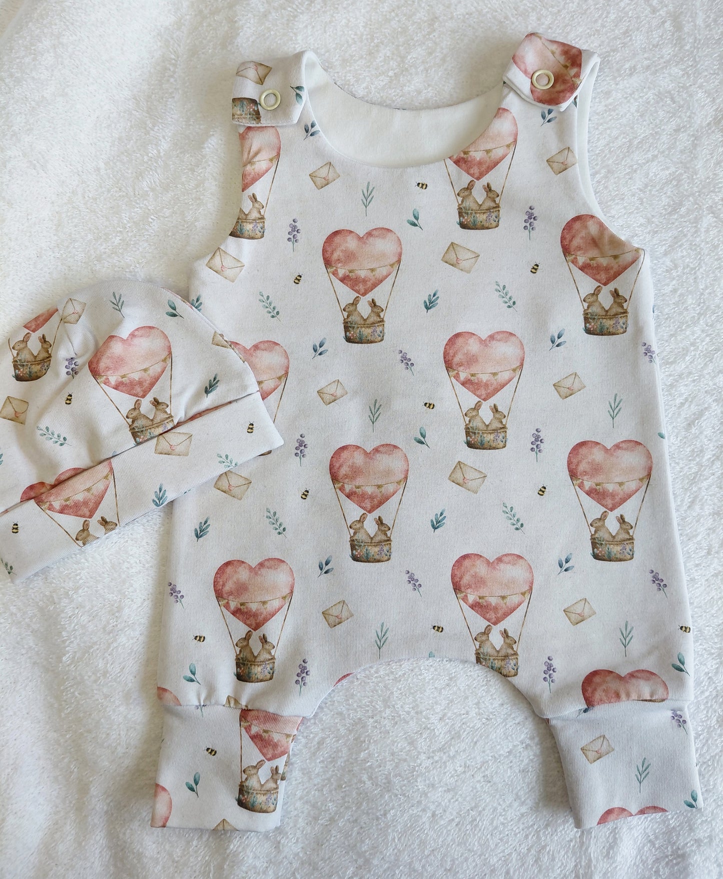 16-17 inch Hareem Romper & beanie