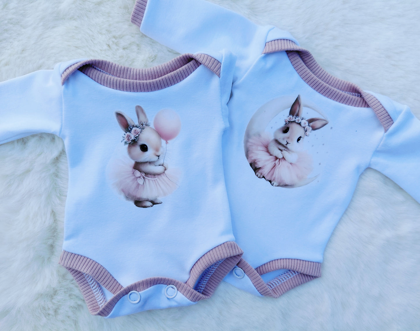 12-13inch Girl Rabbit bodysuit