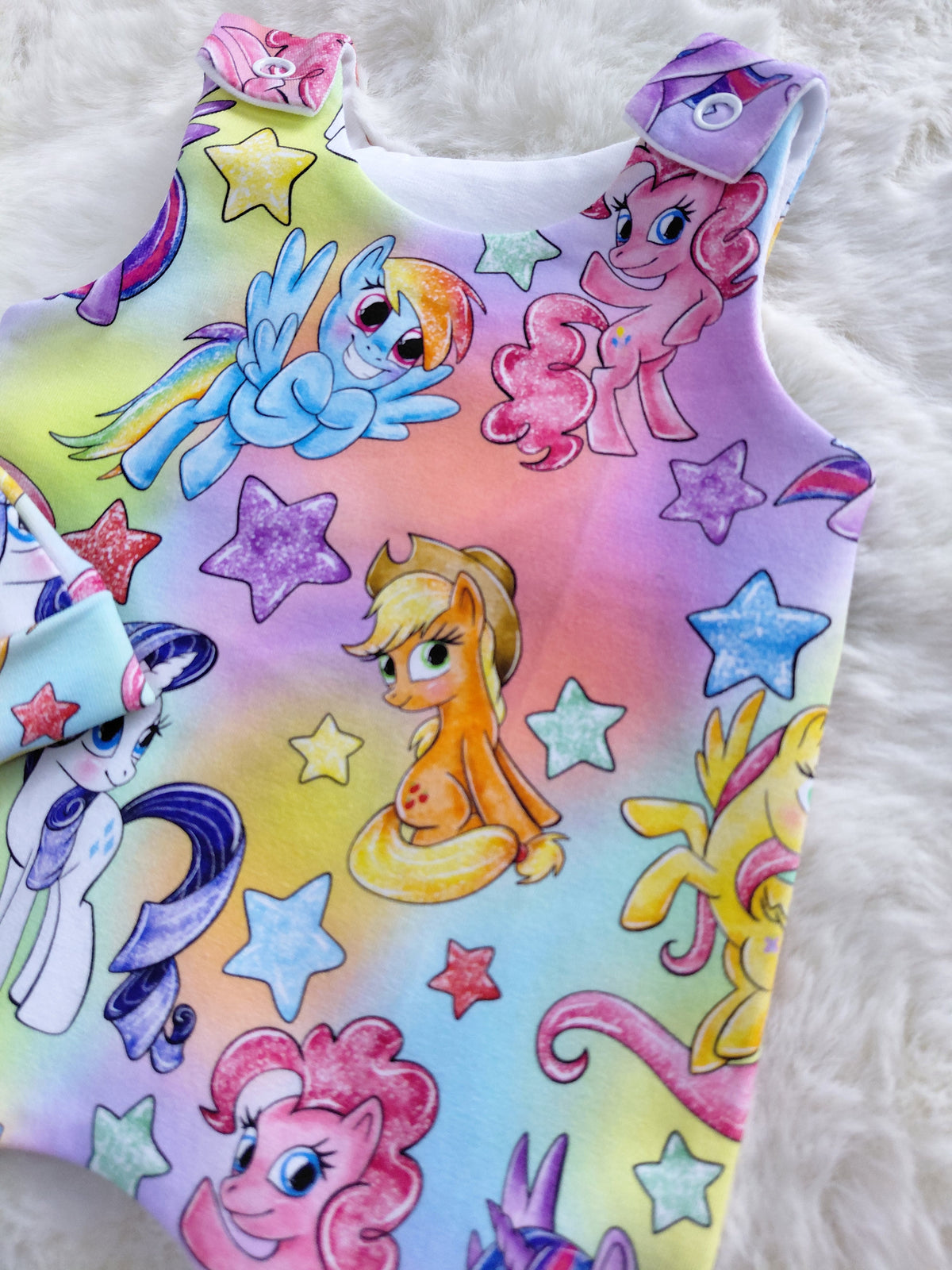 14-15inch Pretty ponies Hareem Romper and beanie