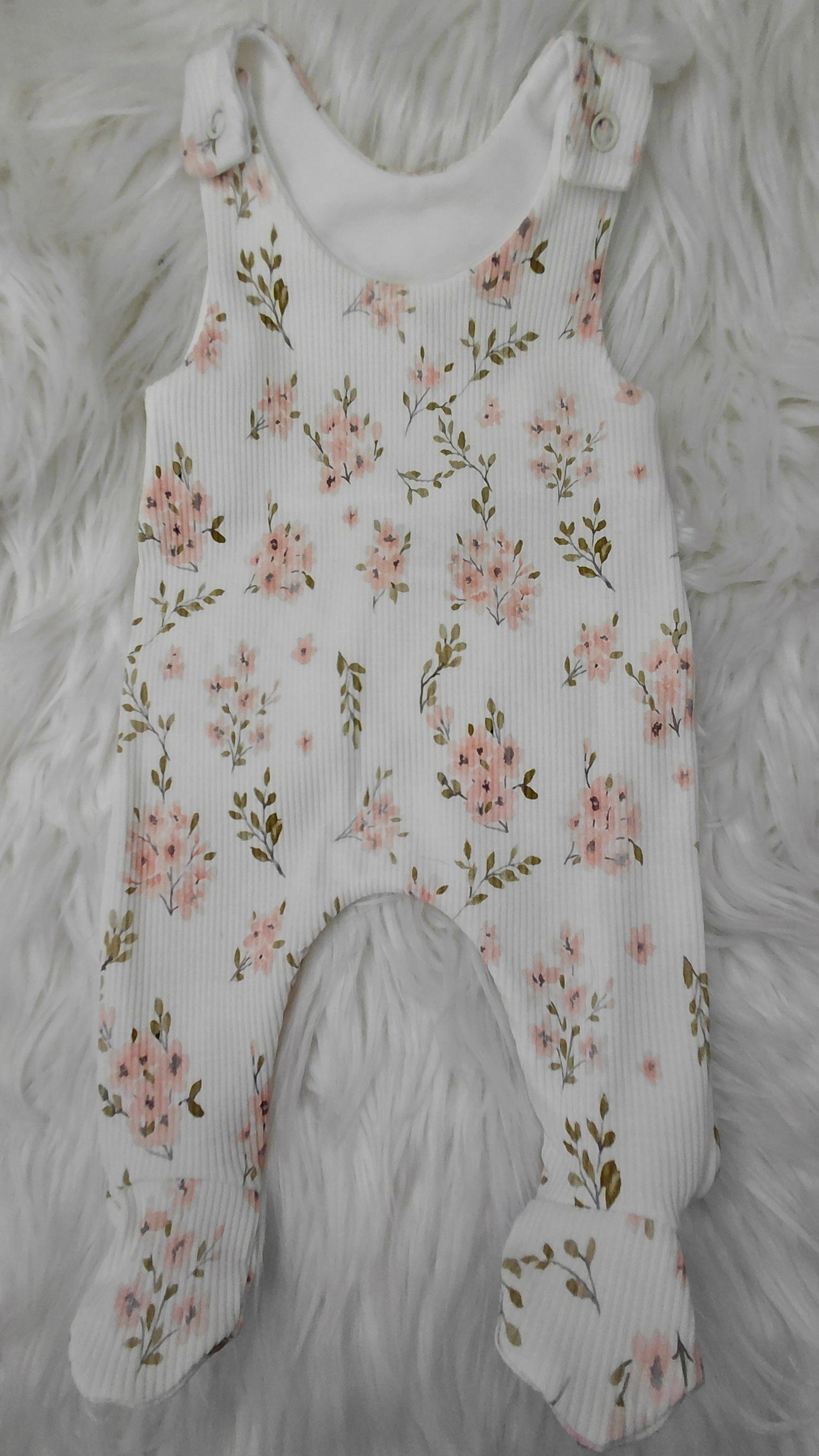 16-17inch Footed Romper