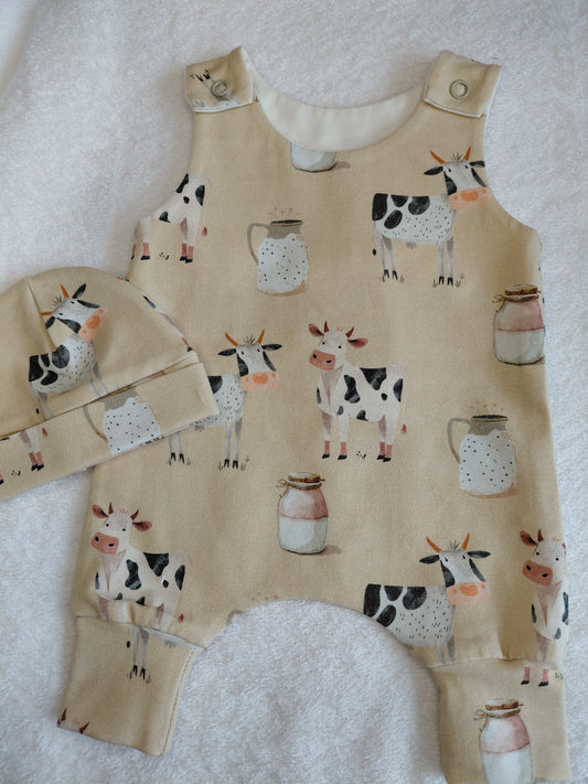 16-17inch romper & beanie