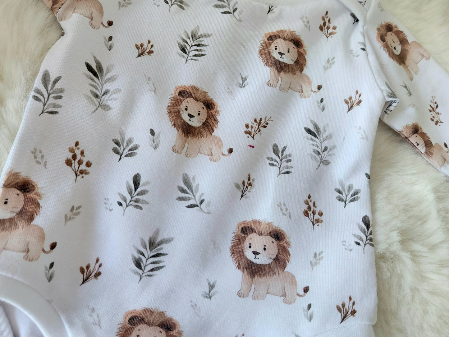 16-17 inch lion bodysuit