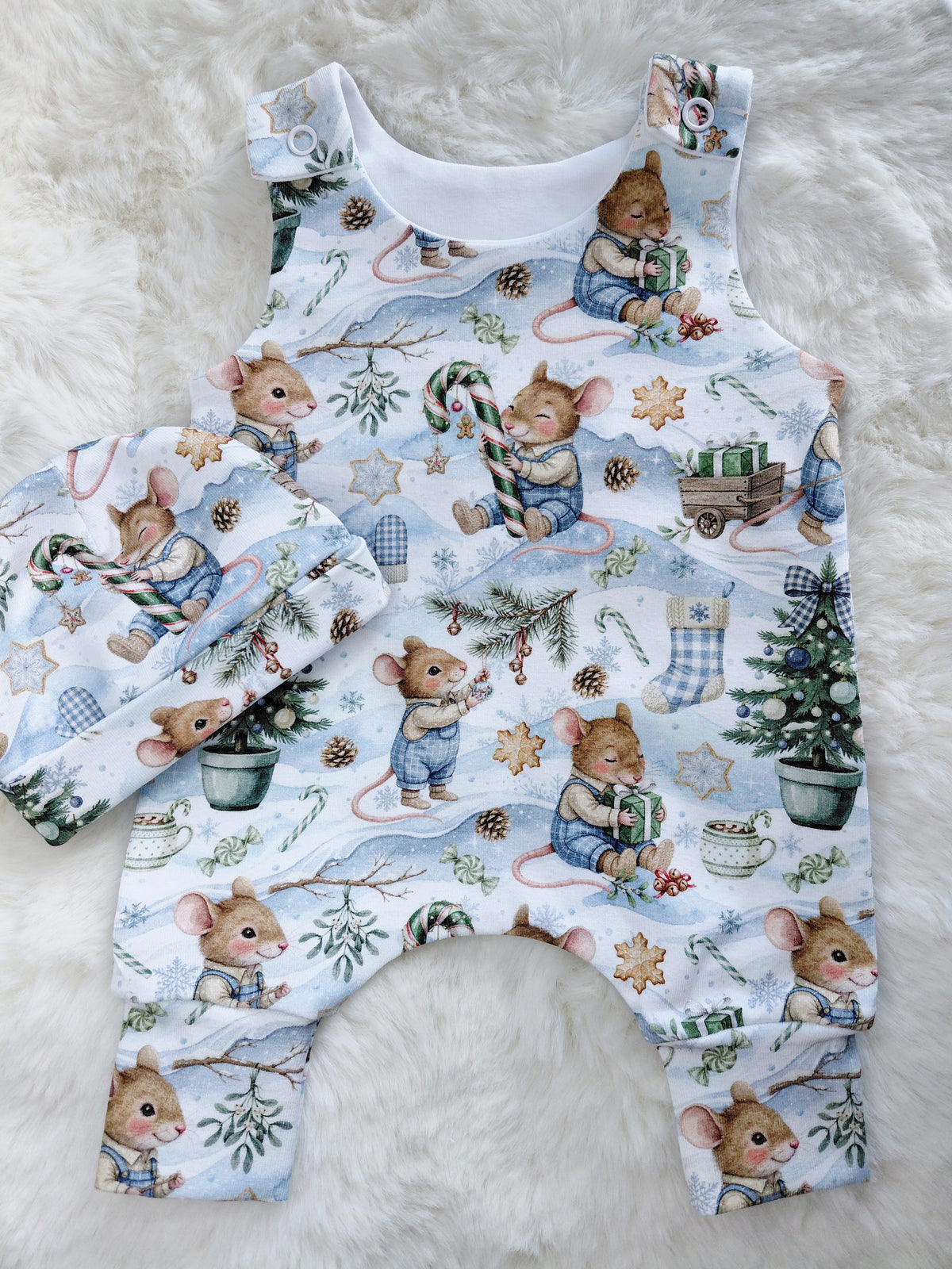 16-17inch romper & hat