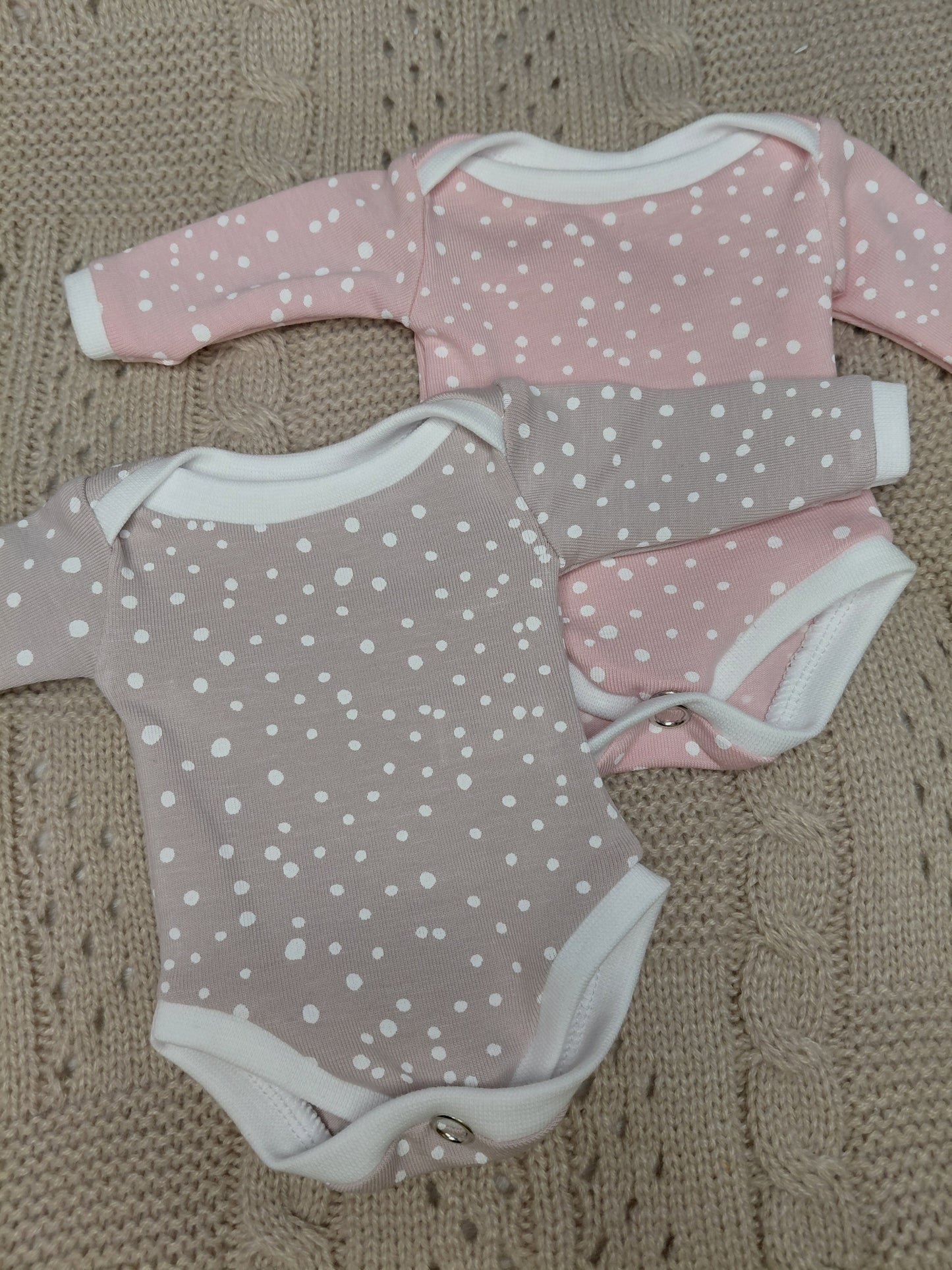 10-11inch spotted bodysuit