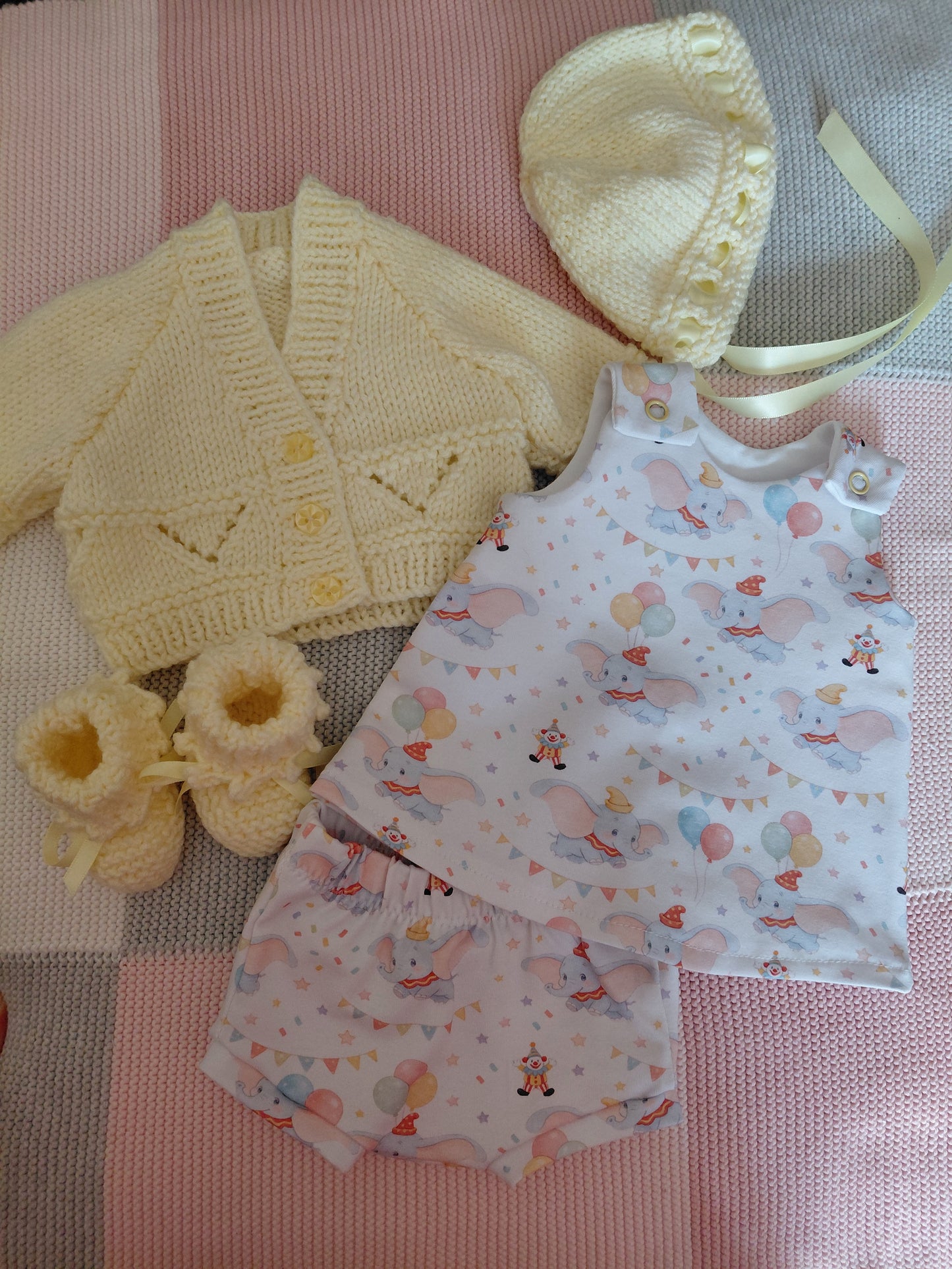 16 inch Pinafore set