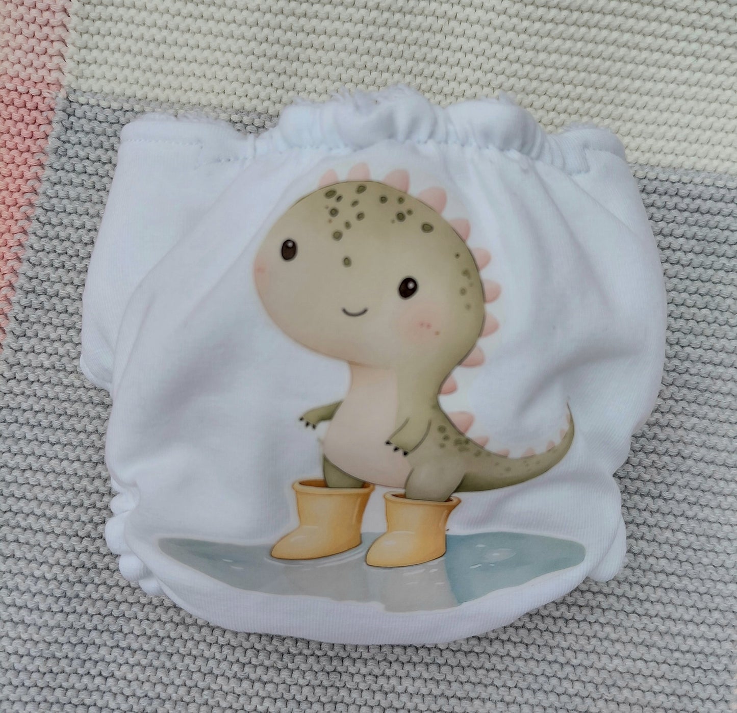 Luxury elasticated Nappy - Small (14-15inch doll)