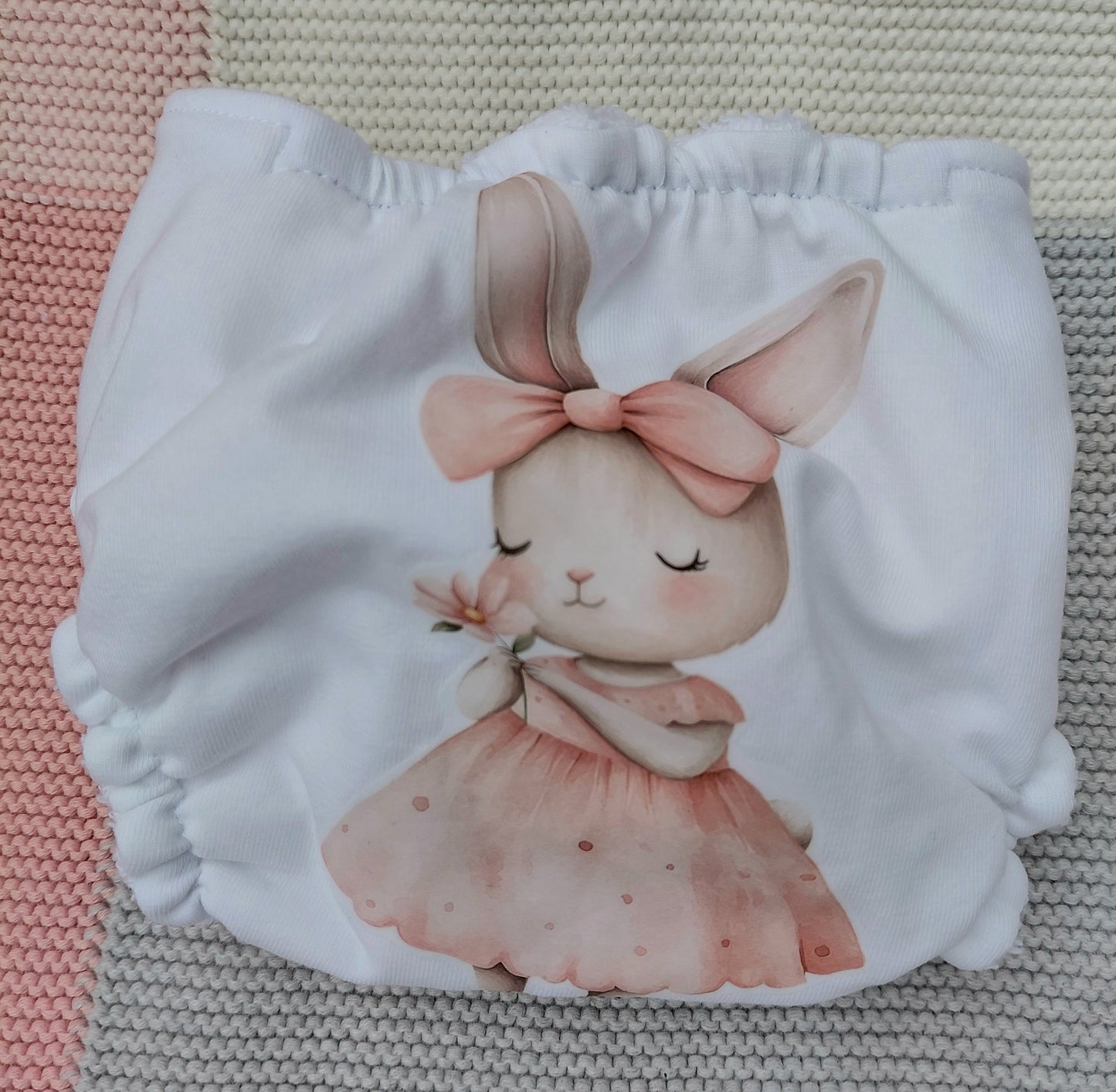 Luxury elasticated Nappy - large (18-19/20inch) 4 picture options available