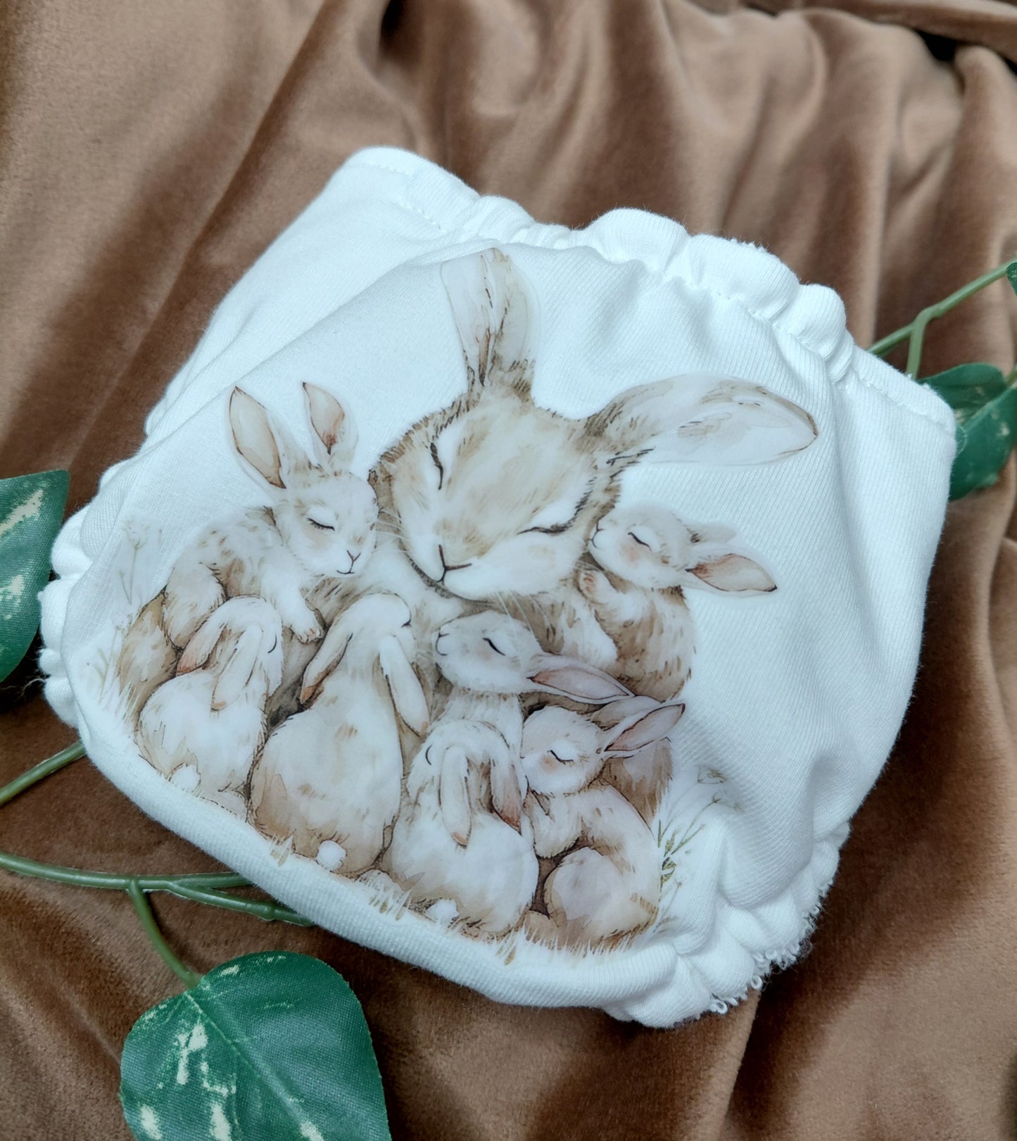 Luxury elasticated Nappy - Small (14-15inch doll) 3 design choices