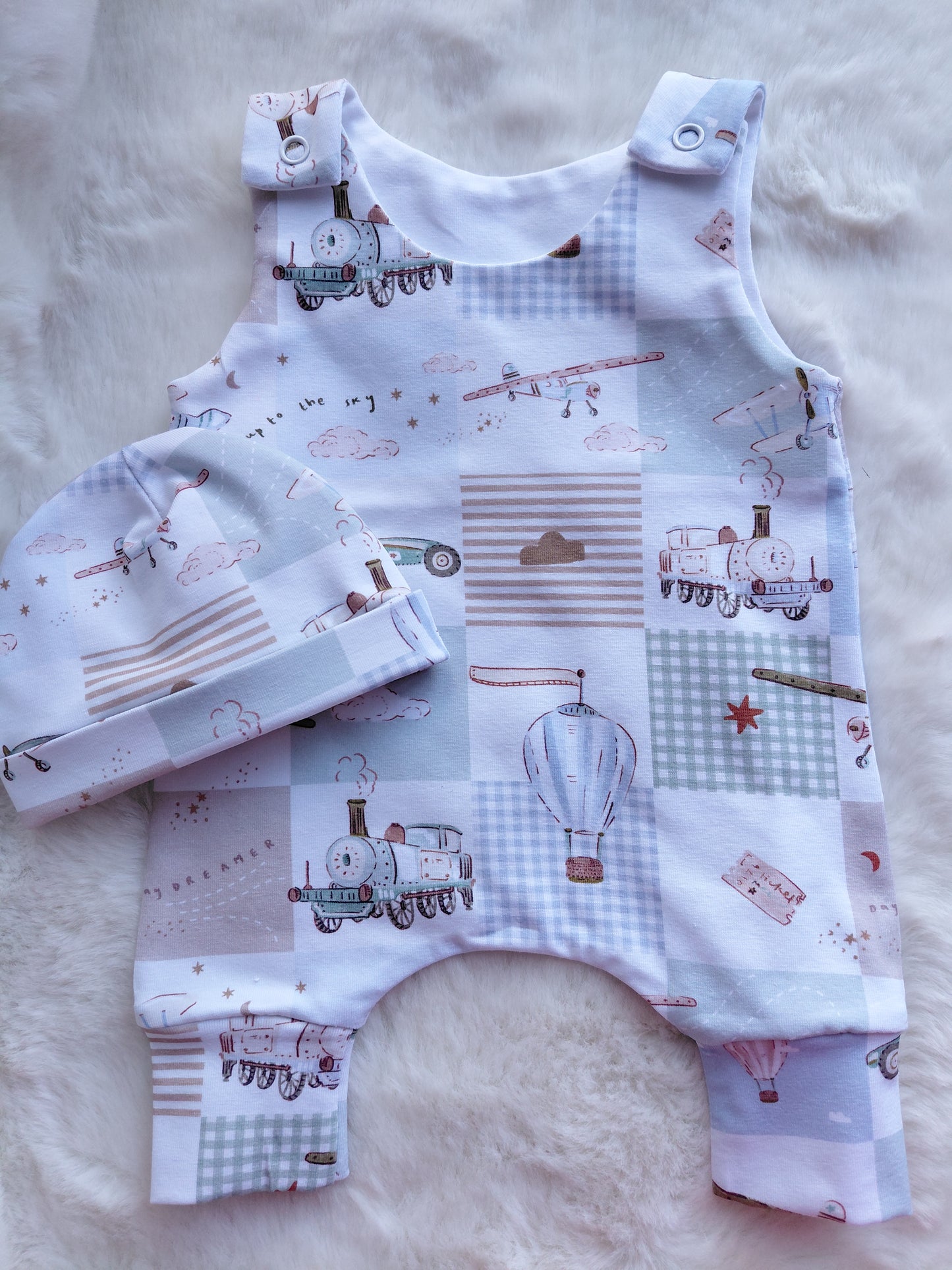 16-17 inch  Hareem Romper & beanie