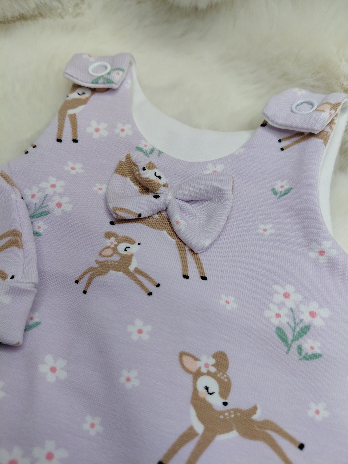12-13inch hareem Romper & hat set