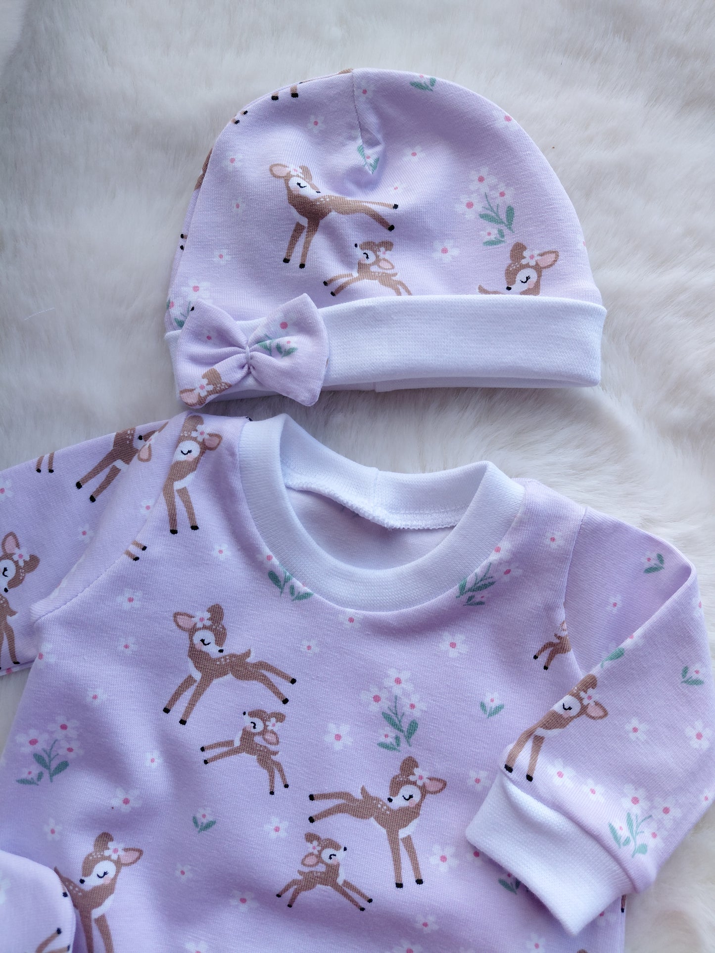 16-17 inch Sweater style romper set