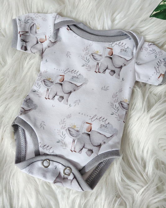 14-15 inch Hello little one bodysuit