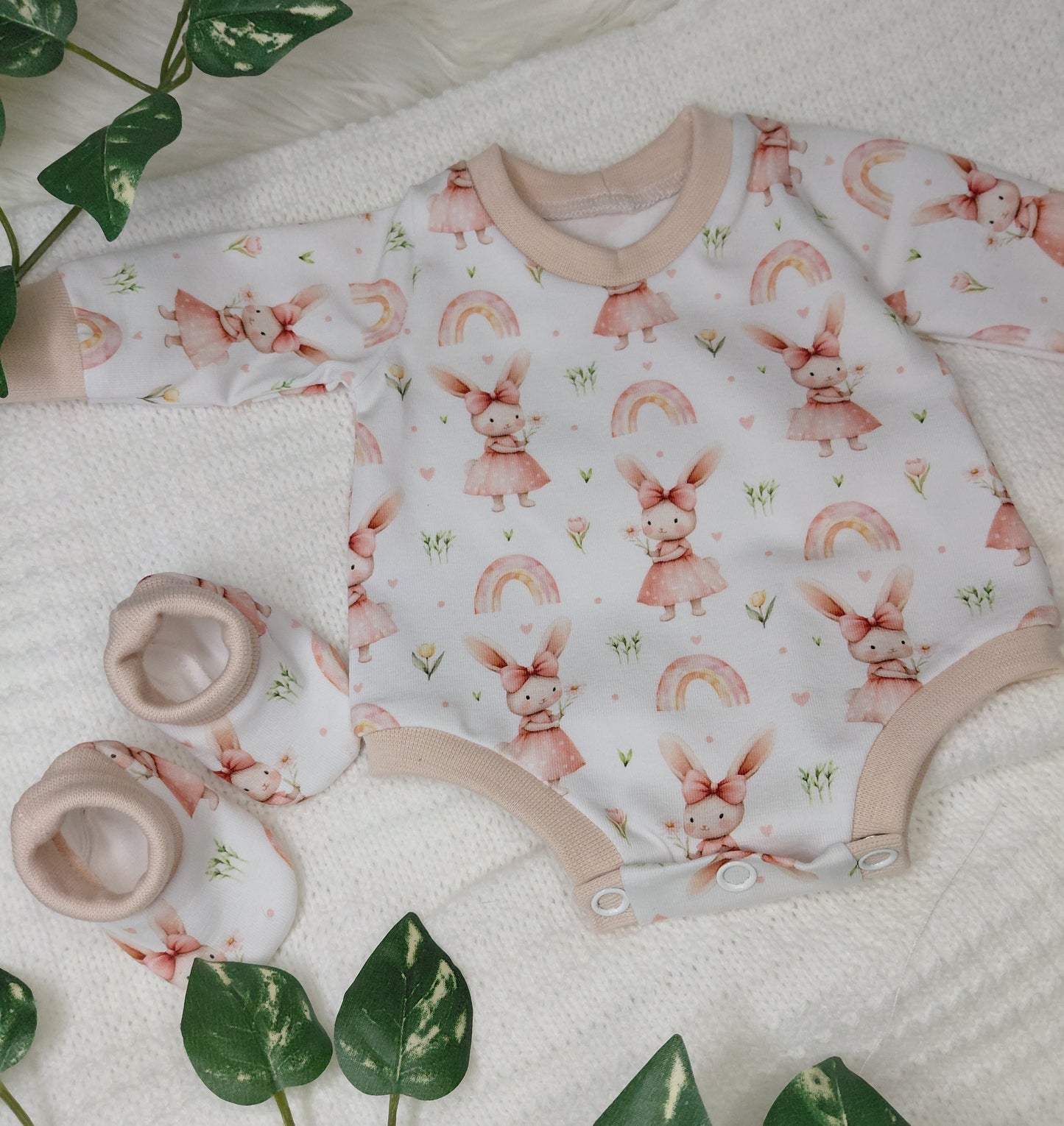 14-15inch Sweater romper set