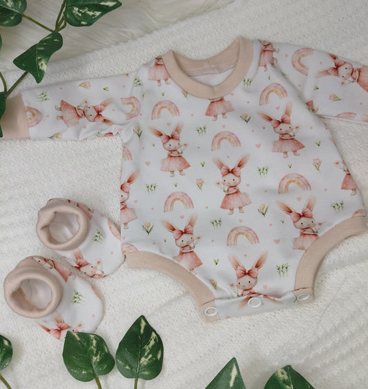 14-15inch Sweater romper set
