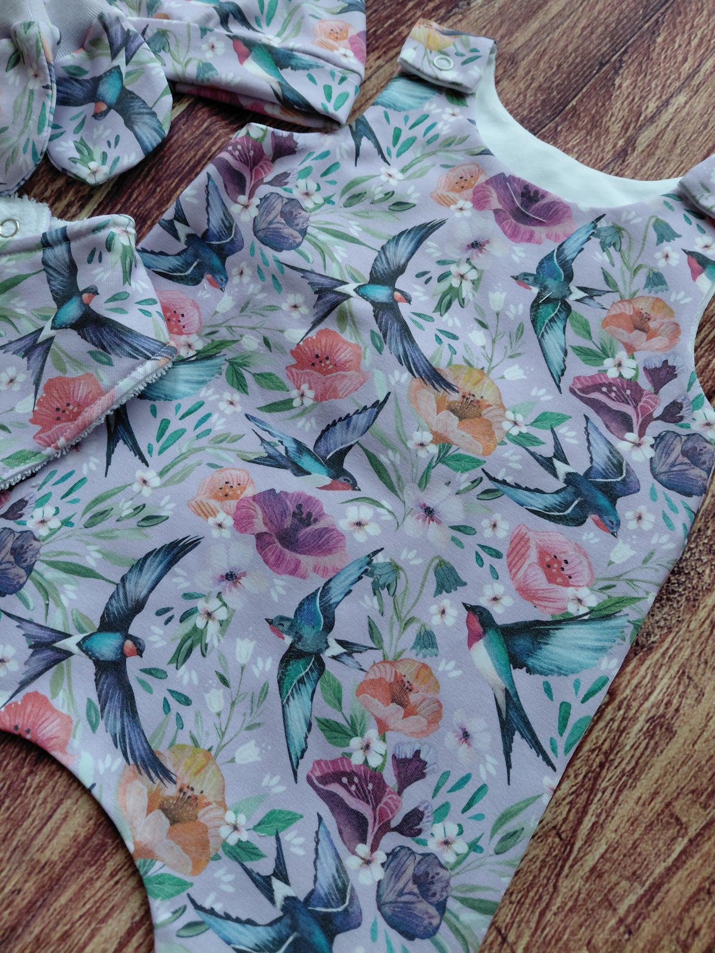 20-21inch Newborn Hareem Romper 5 piece set