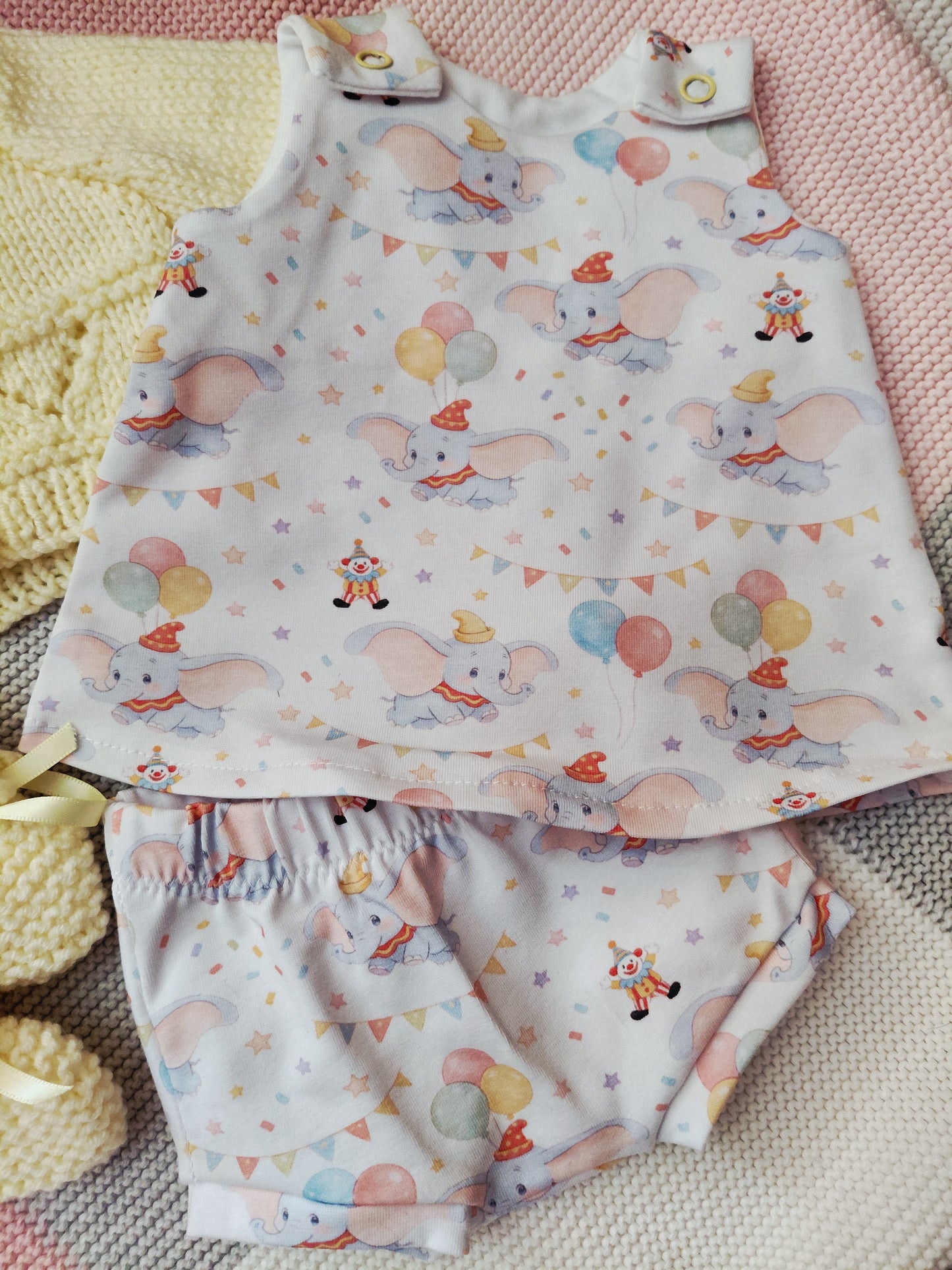 16 inch Pinafore set