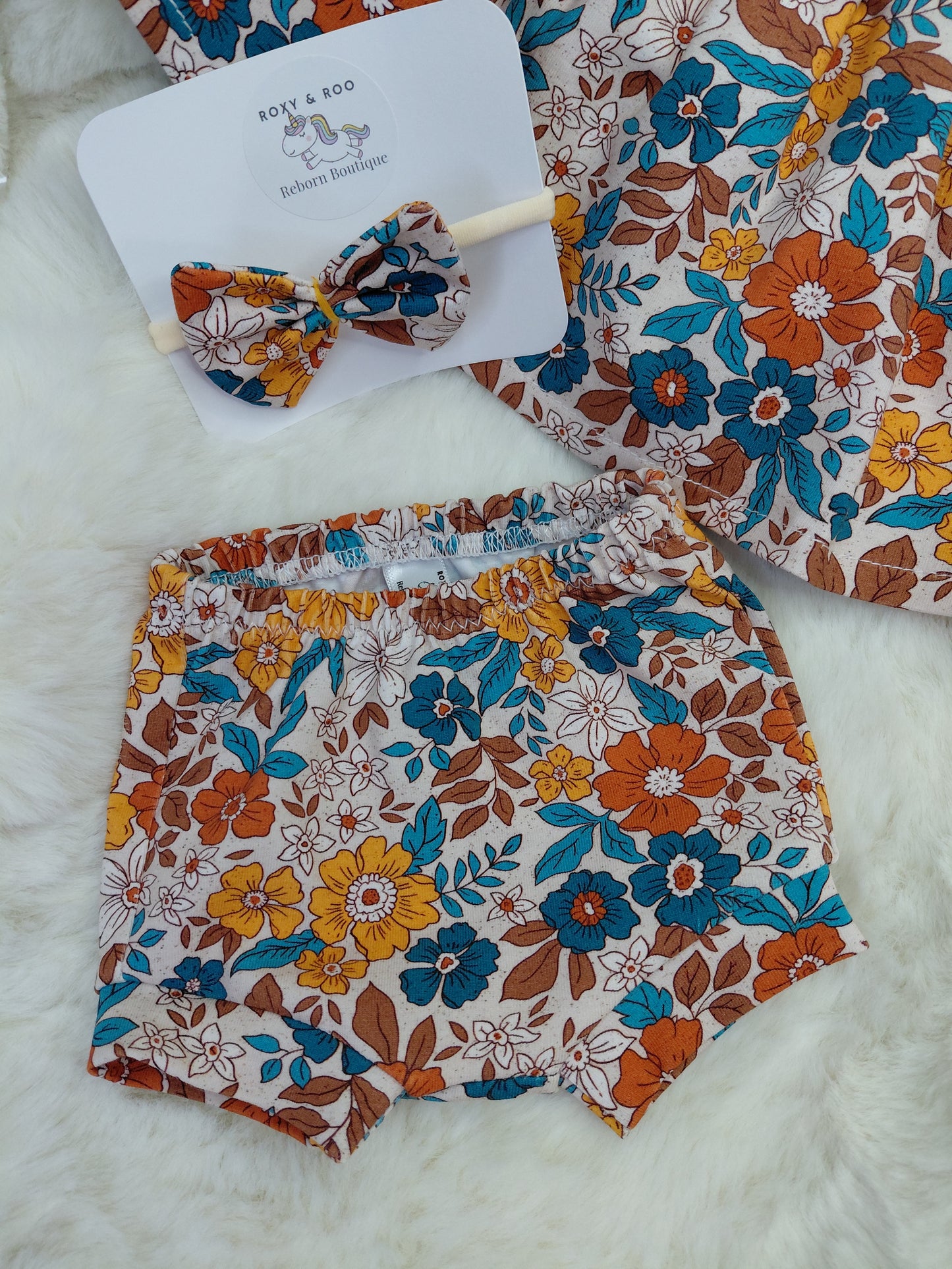 16-17inch Pinafore style dress set