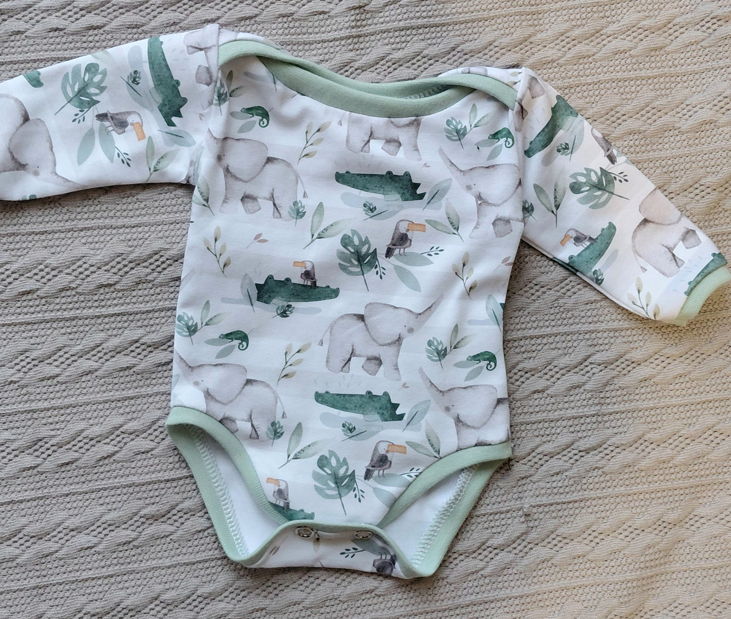 16-17 inch Ele & croc bodysuit