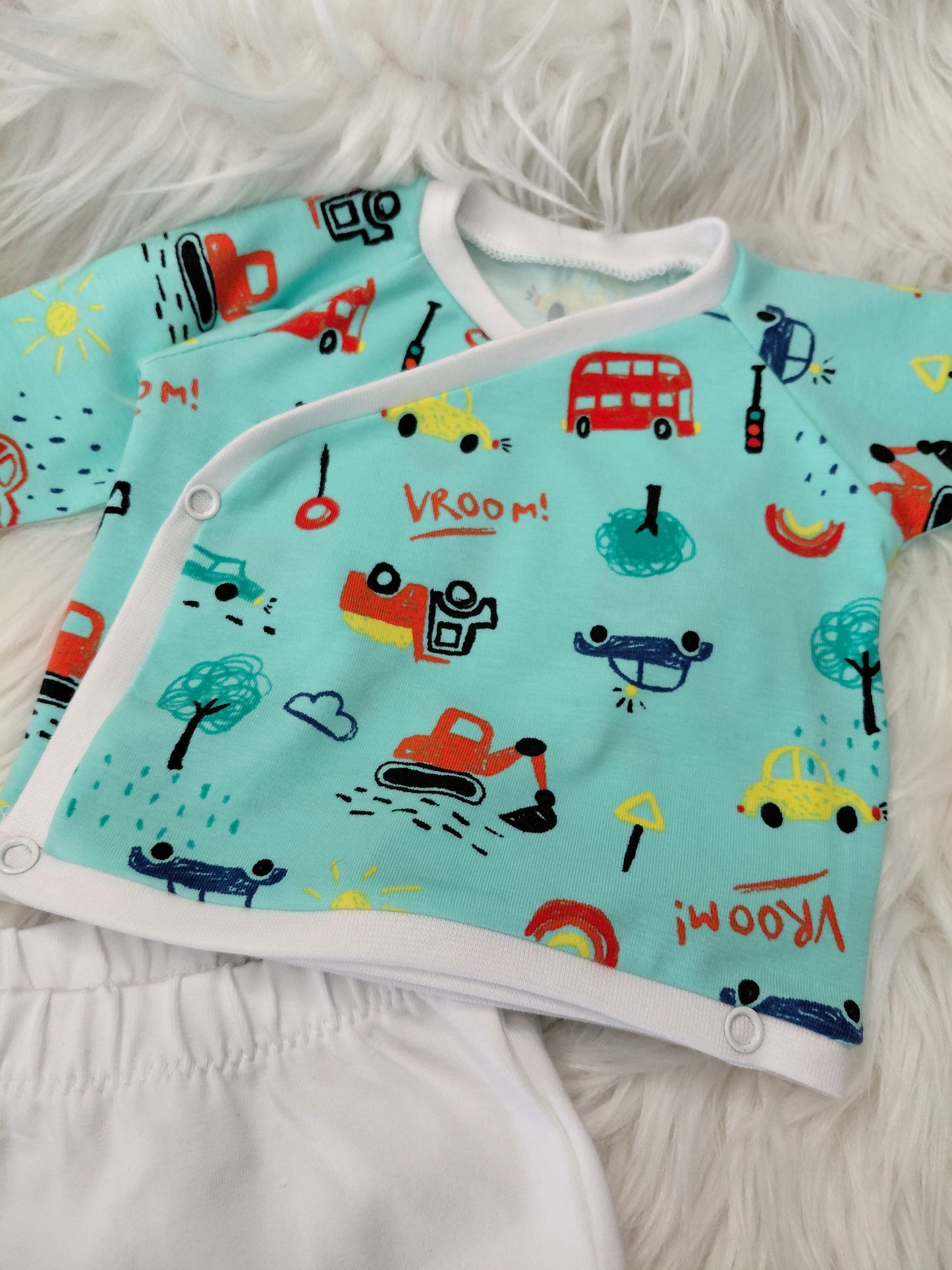 18-19inch Wrap top and shorts