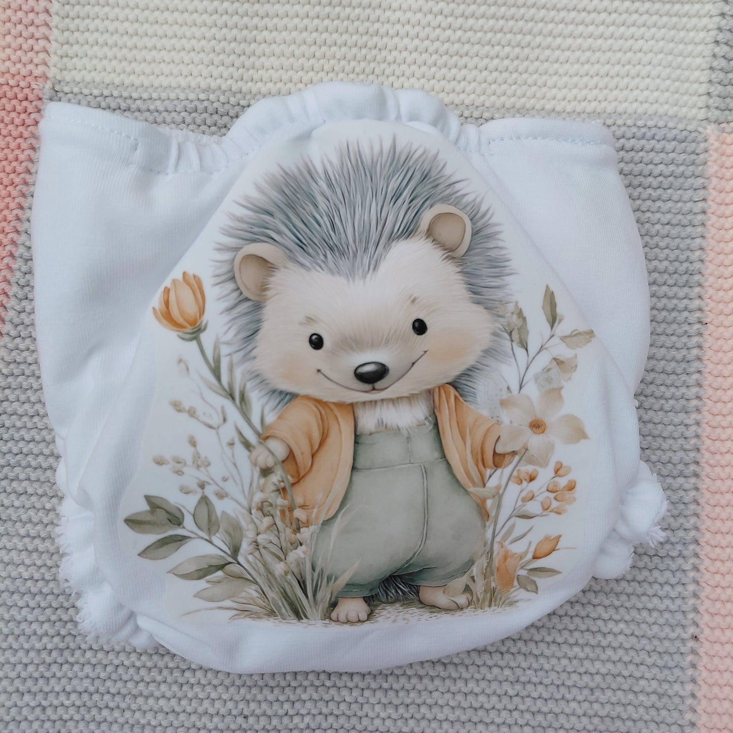 Luxury elasticated Nappy - large (18-19/20inch) 4 picture options available