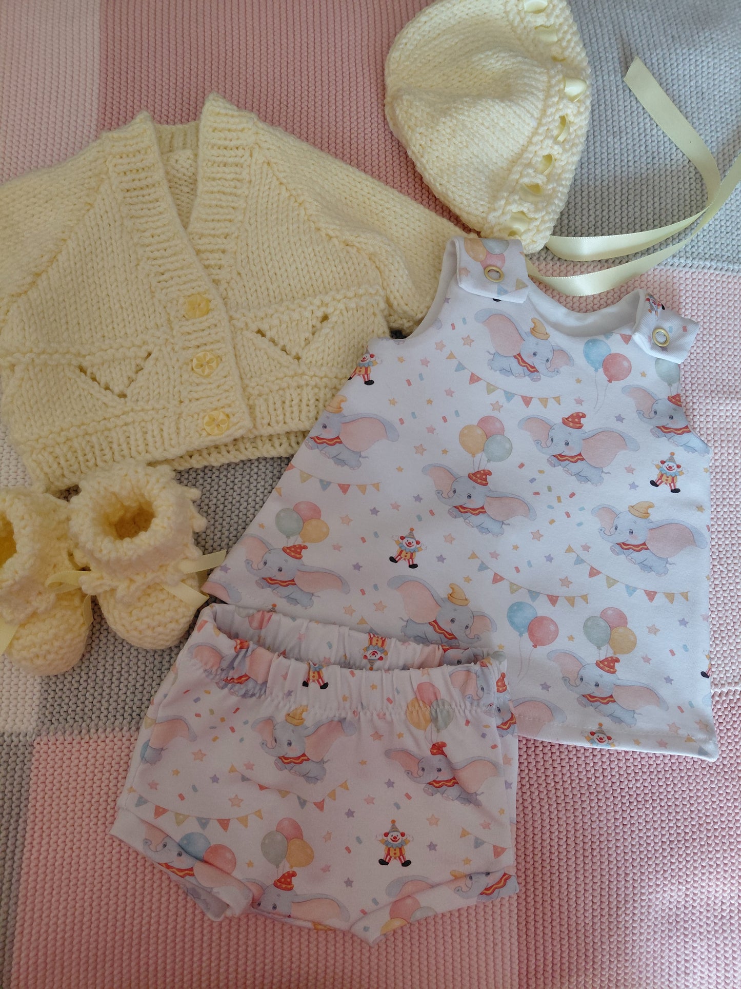 16 inch Pinafore set