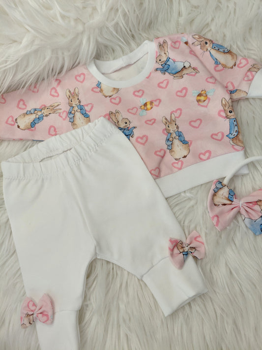 18-19inch Preemie 3 piece Lounge suit