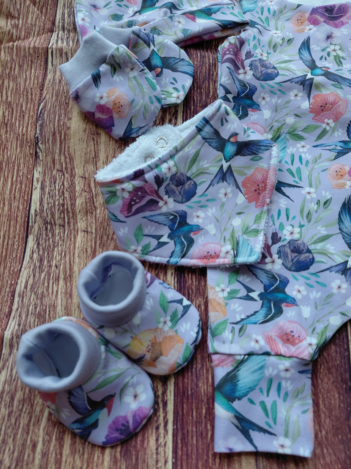 20-21inch Newborn Hareem Romper 5 piece set