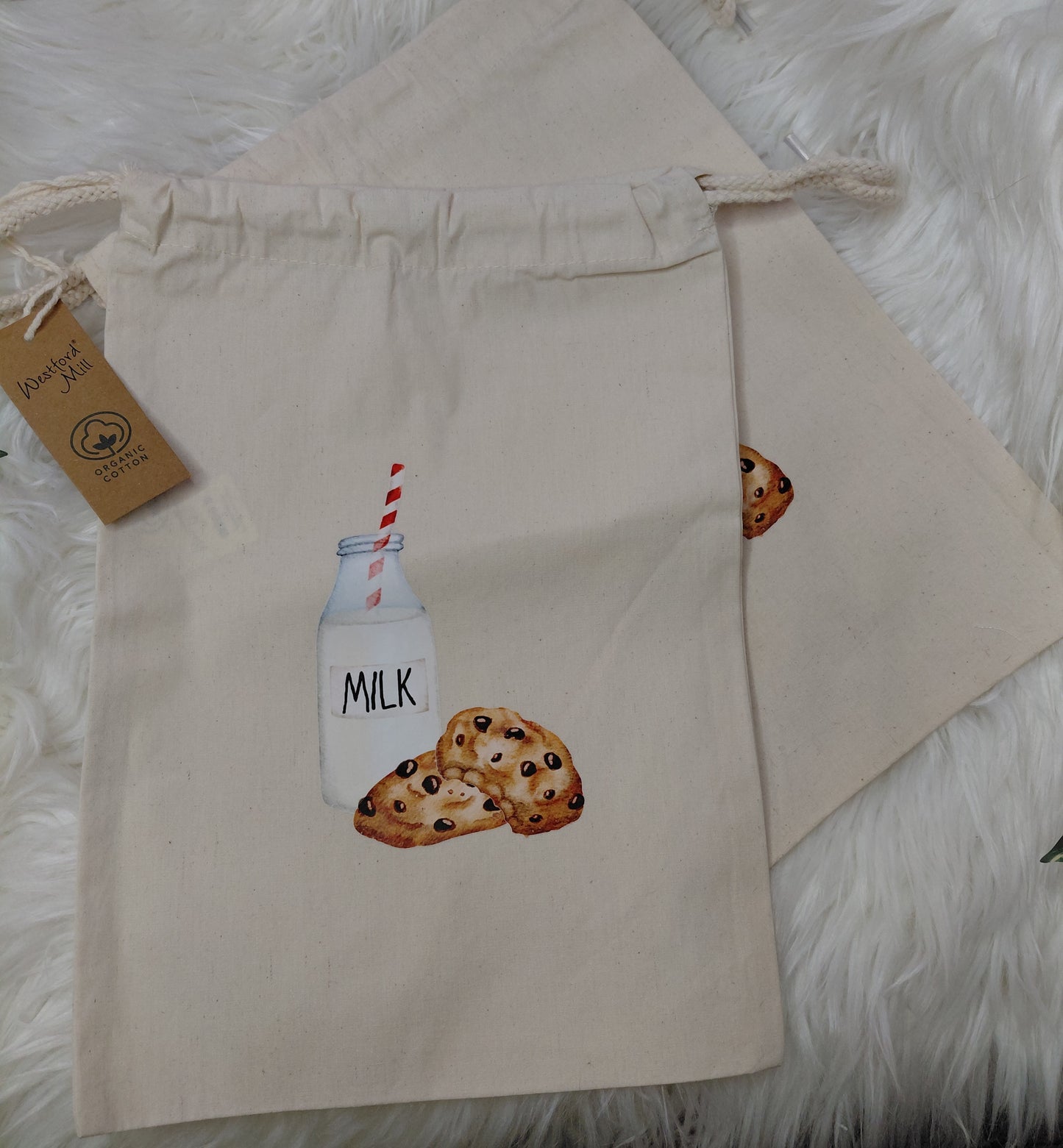 Luxury elasticated Nappy - large (18-19/20inch) Bib optional