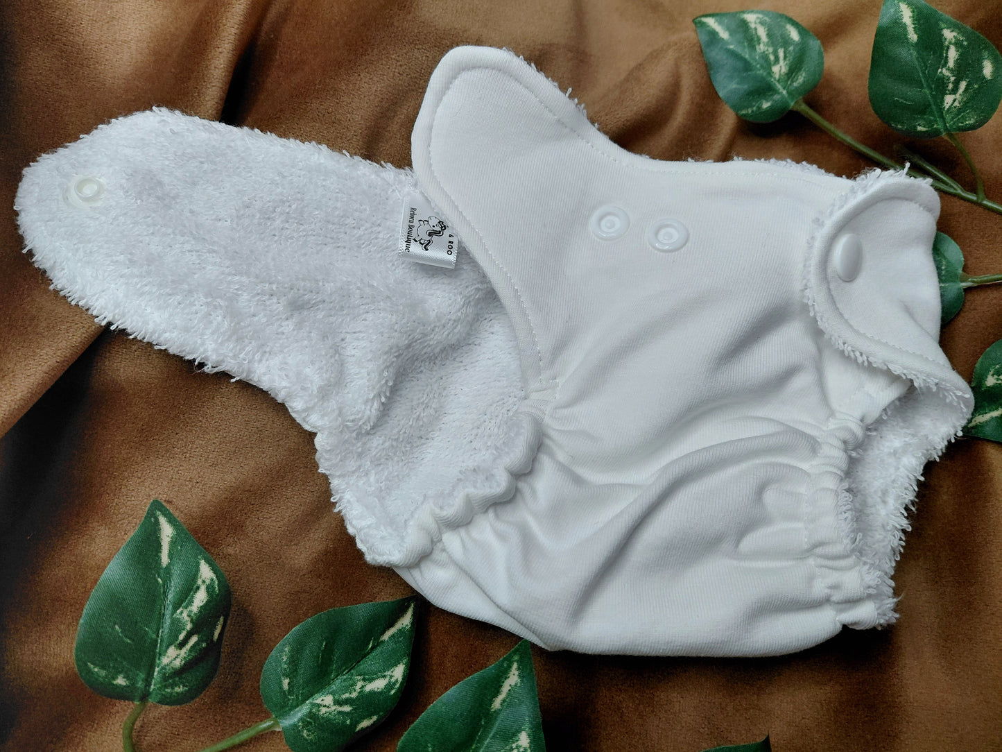 Luxury elasticated Nappy - large (18-19/20inch) 3 options available