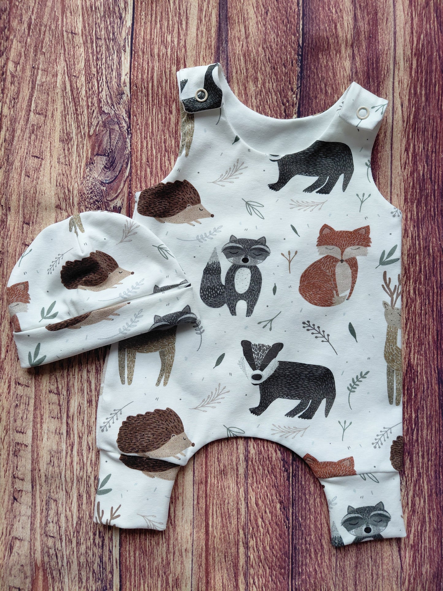 16-17 inch Hareem Romper & beanie