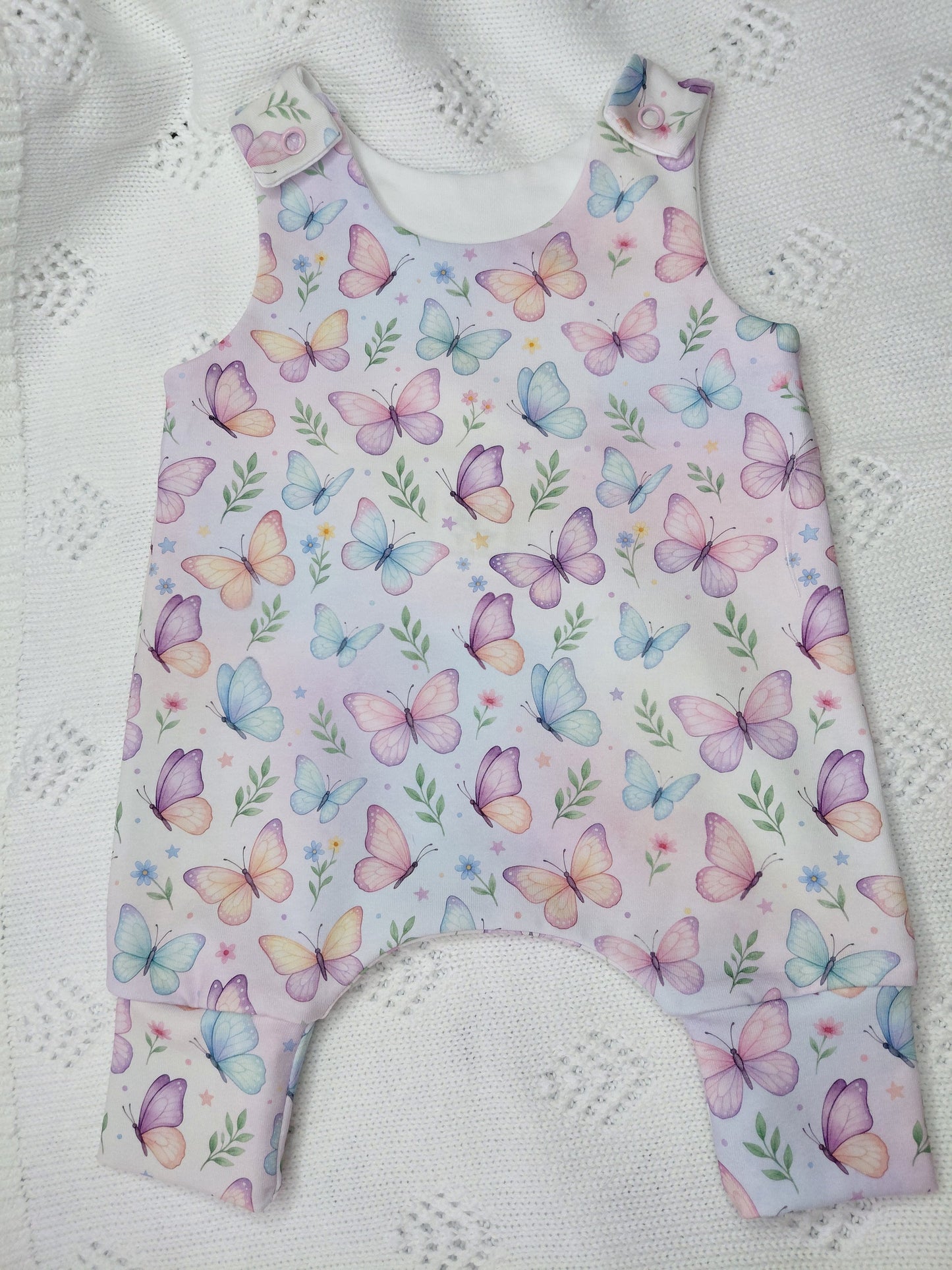 18-19inch Butterfly Preemie Hareem Romper