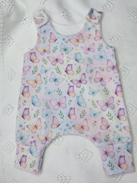 18-19inch Butterfly Preemie Hareem Romper