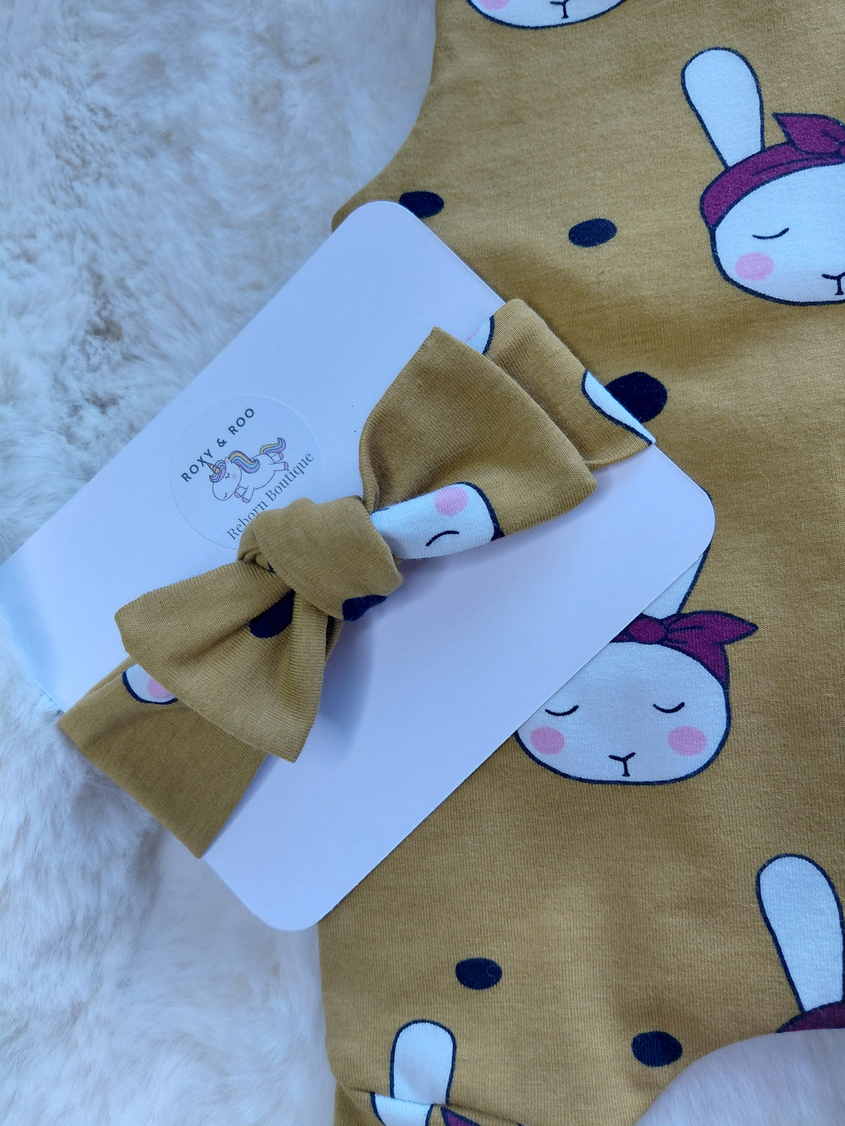 16-17inch romper & hairband