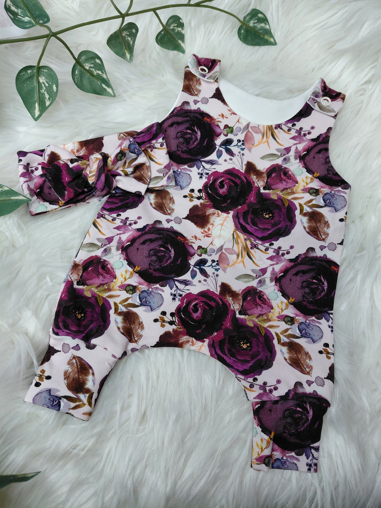 16-17 inch Hareem Romper & hairband