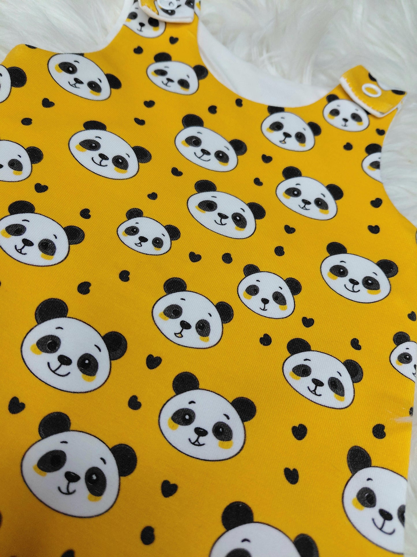 14-15inch Panda Hareem Romper