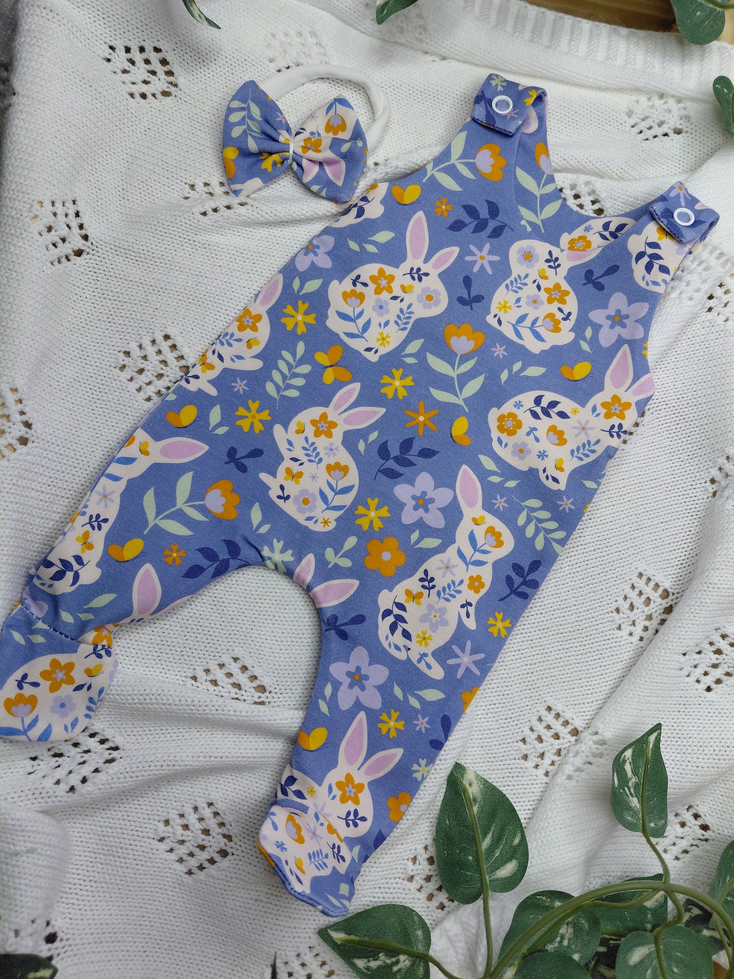 14-15inch footed romper
