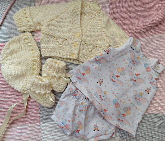16 inch Pinafore set