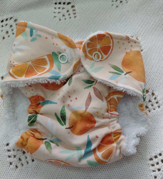 Luxury elasticated Nappy - large (18-19/20inch)