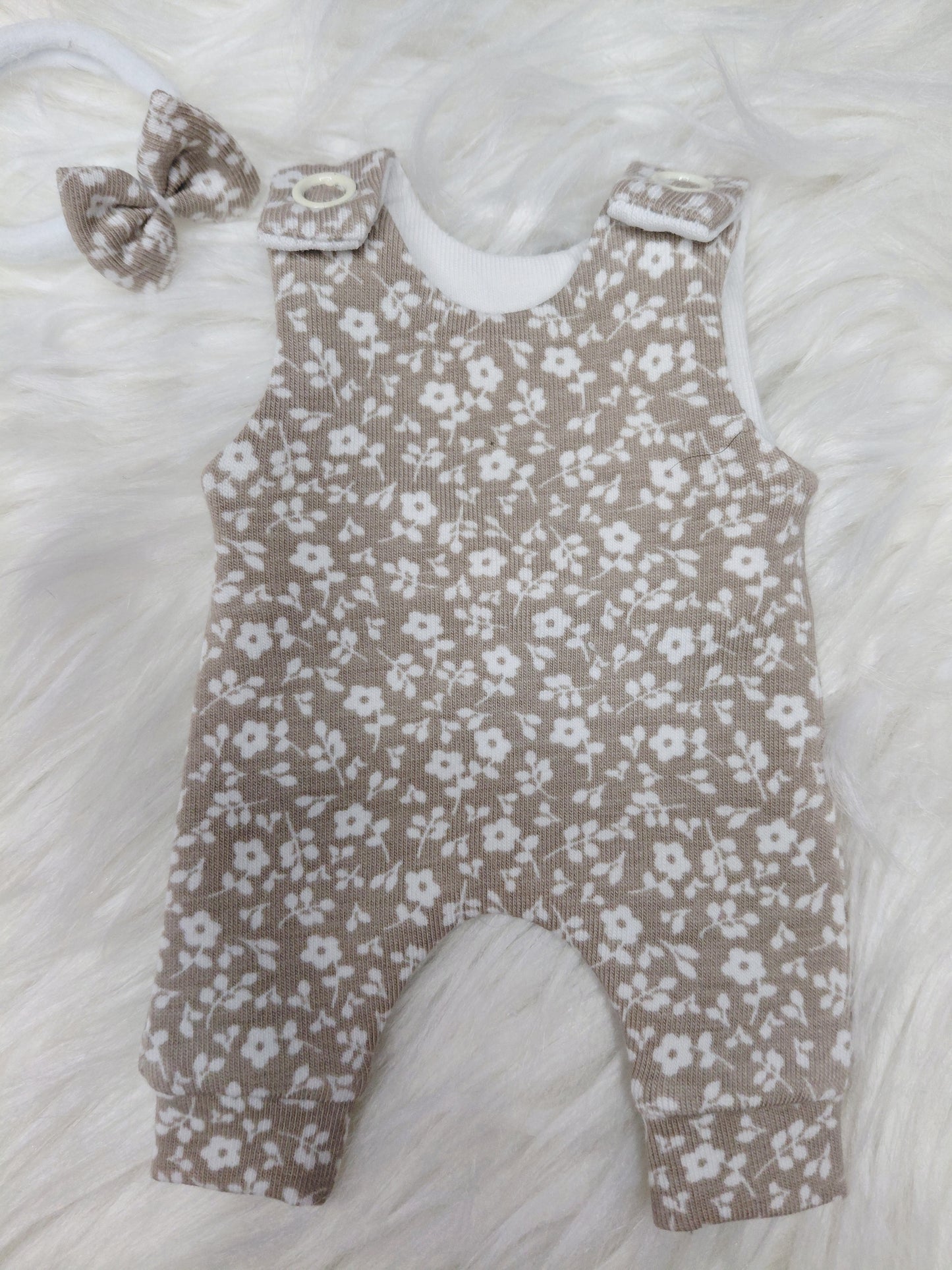 8inch hareem Romper