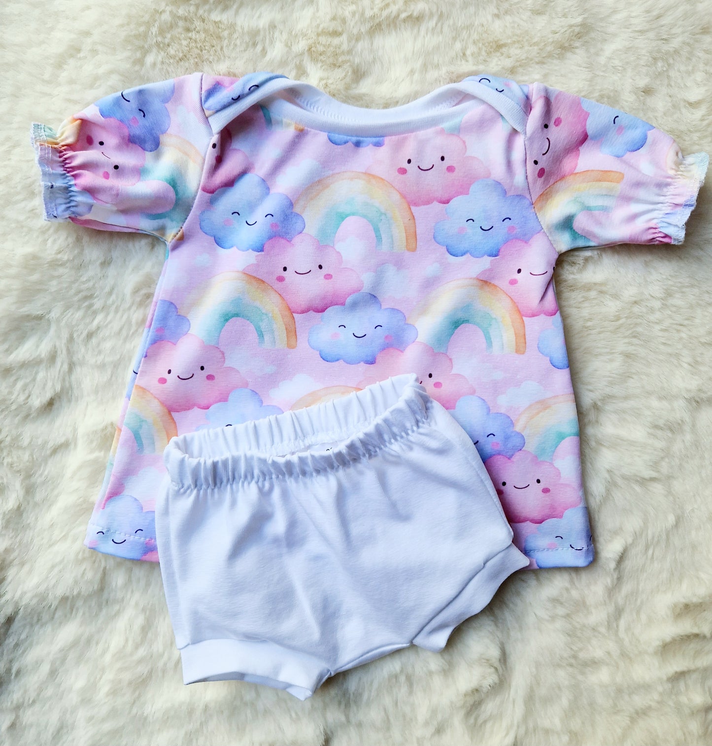 18-19inch preemie Dress & Pants set