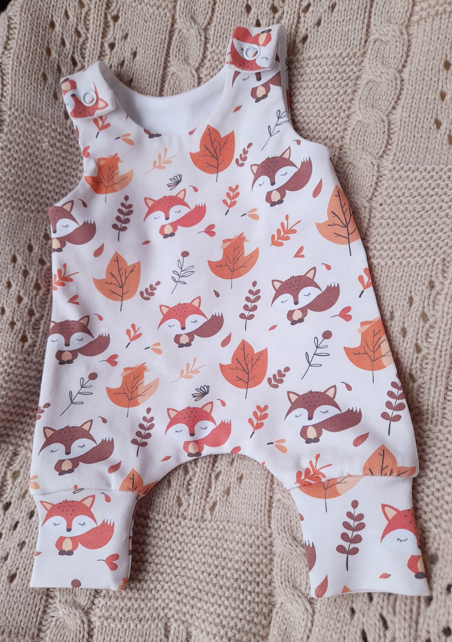 16-17 inch Autumn foxy Hareem Romper