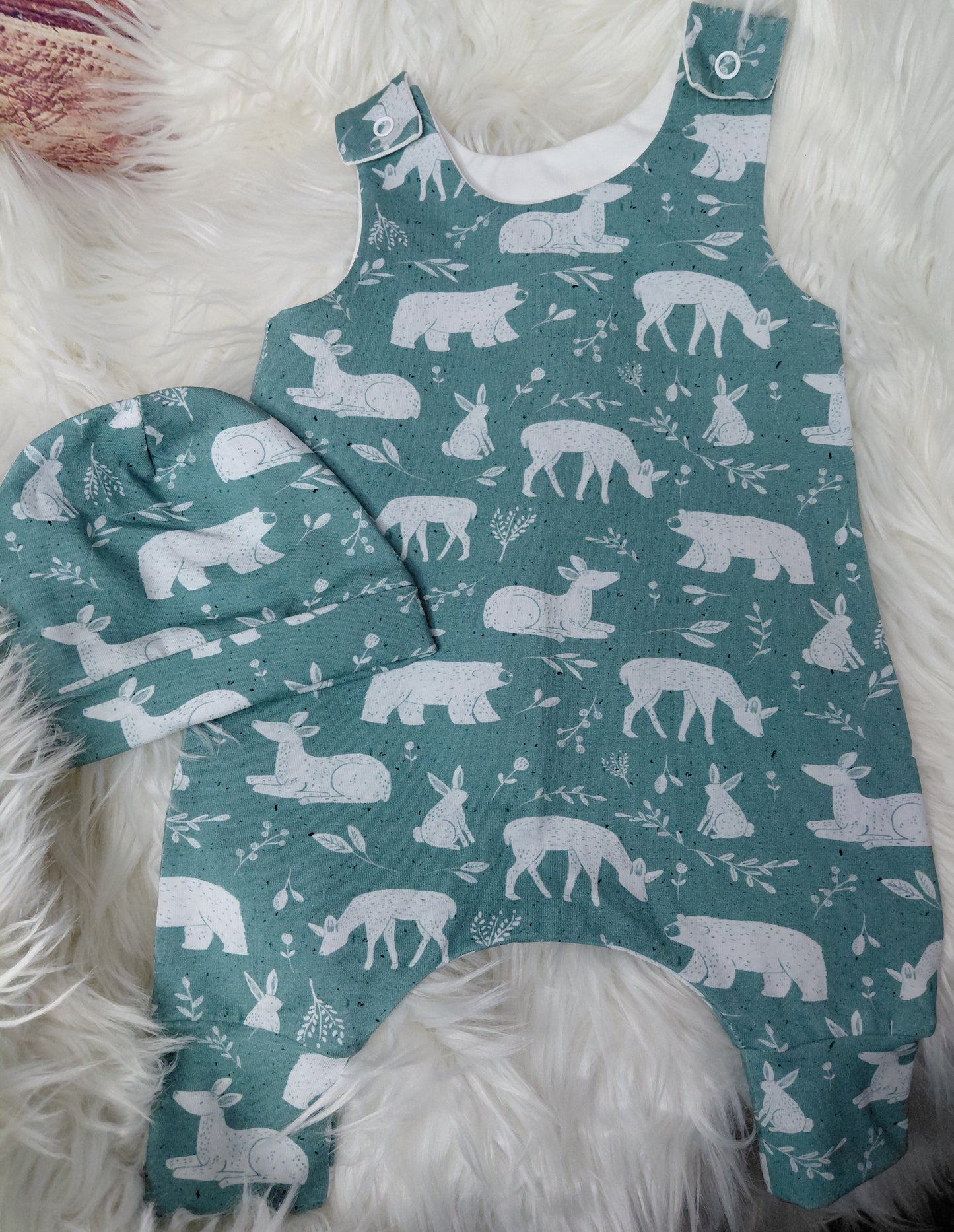 20-21inch Newborn Hareem Romper